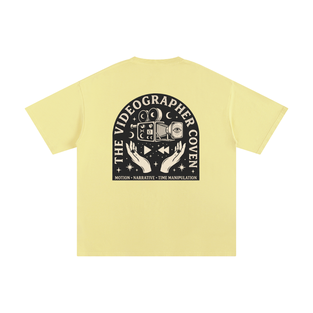 The Videographer Coven | Unisex Pure Cotton T-Shirt