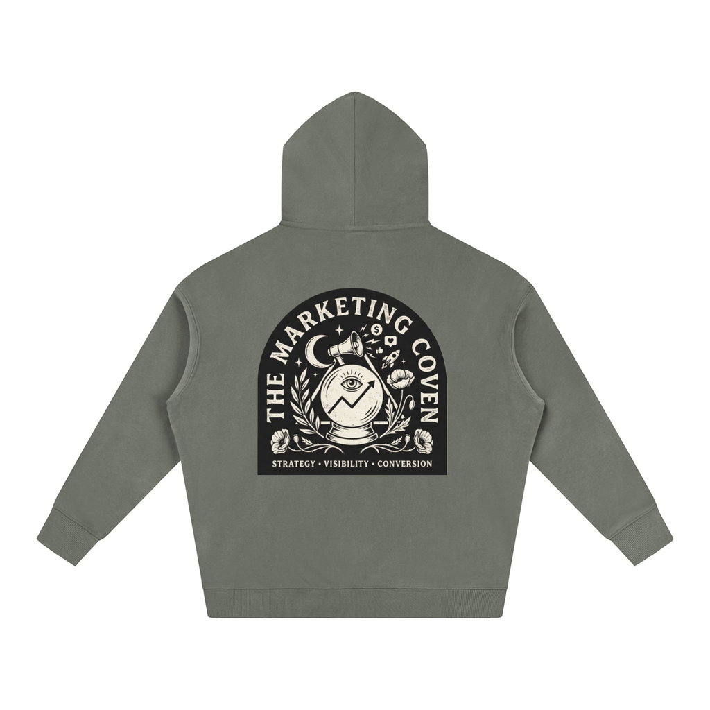 The Marketing Coven | Oversized Fleeced Hoodie