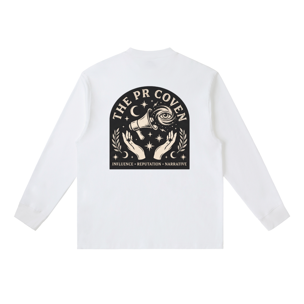 The PR Coven | Essential Crewneck Long-Sleeve T-Shirt