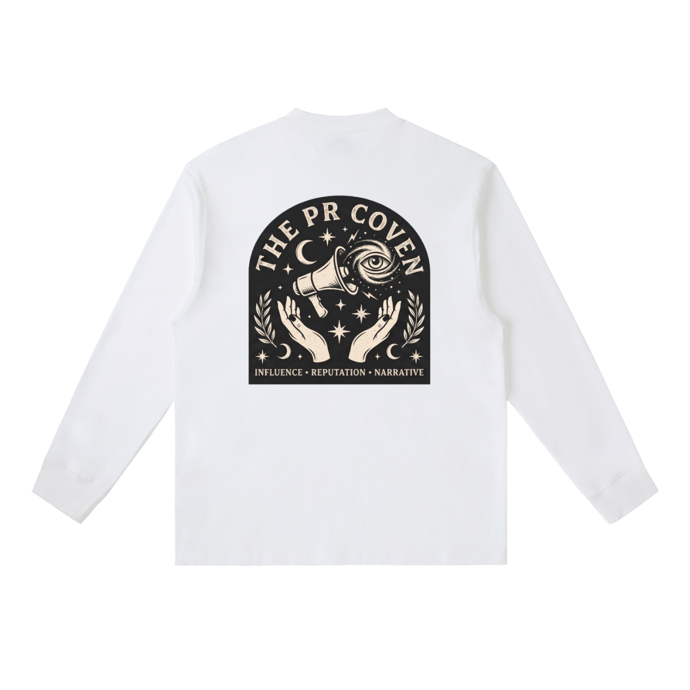 The PR Coven | Essential Crewneck Long-Sleeve T-Shirt