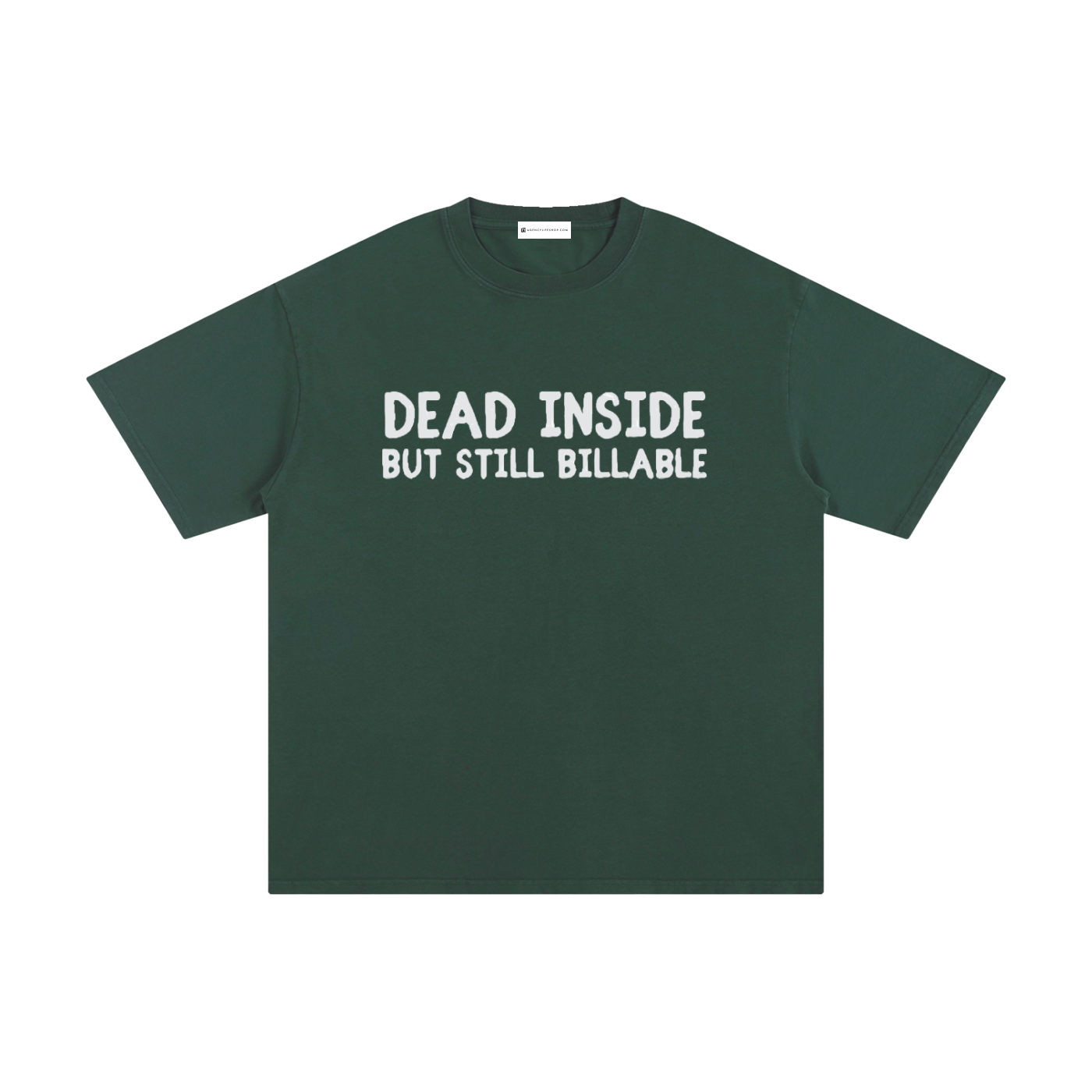Dead Inside But Still Billable | Unisex Pure Cotton T-Shirt