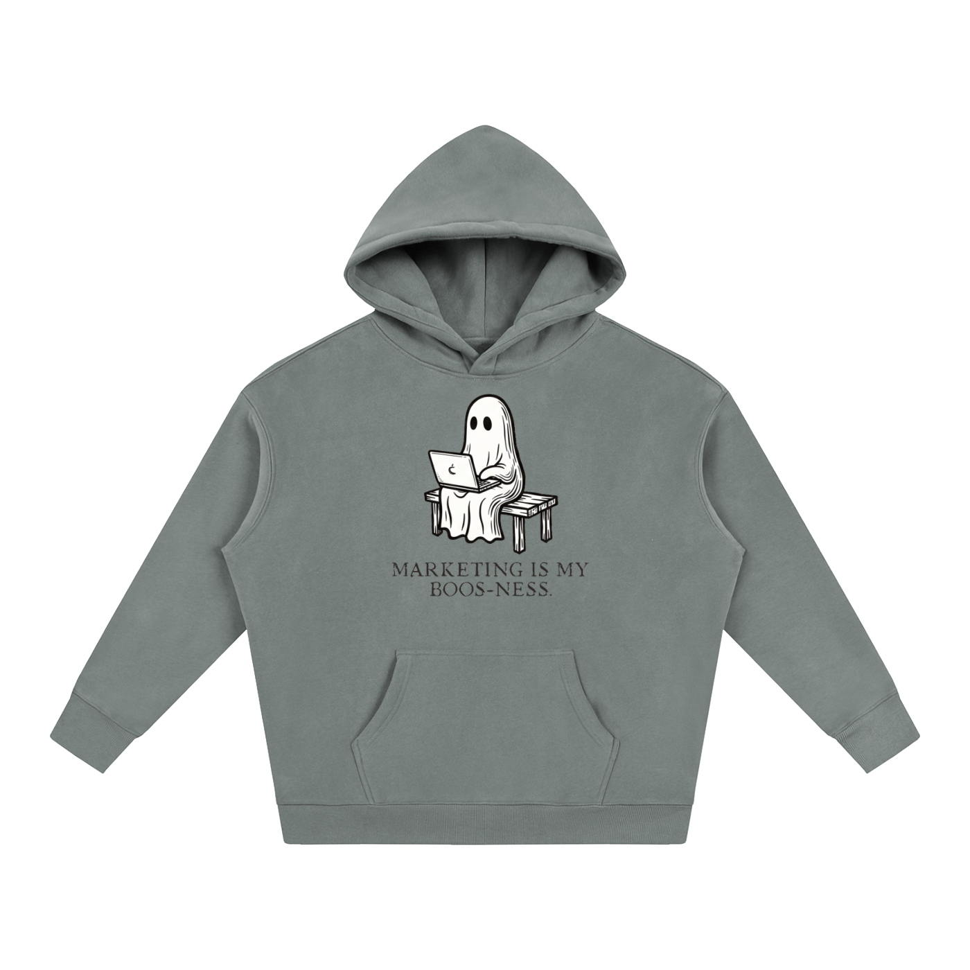 Social Media is My Boos-ness | Oversize Fleeced Hoodie