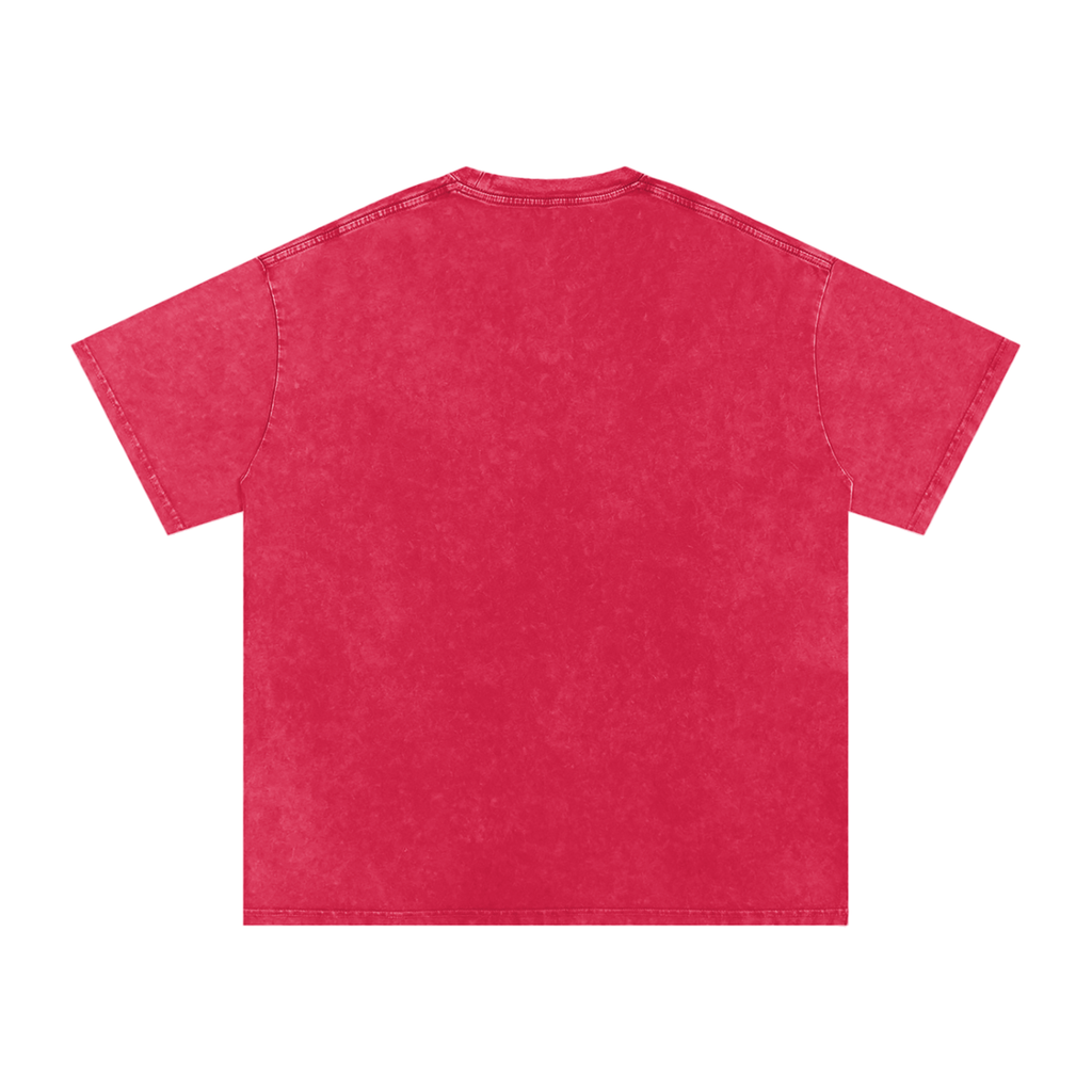 Big Budget Energy | Snow Washed Oversized Cotton T-Shirt