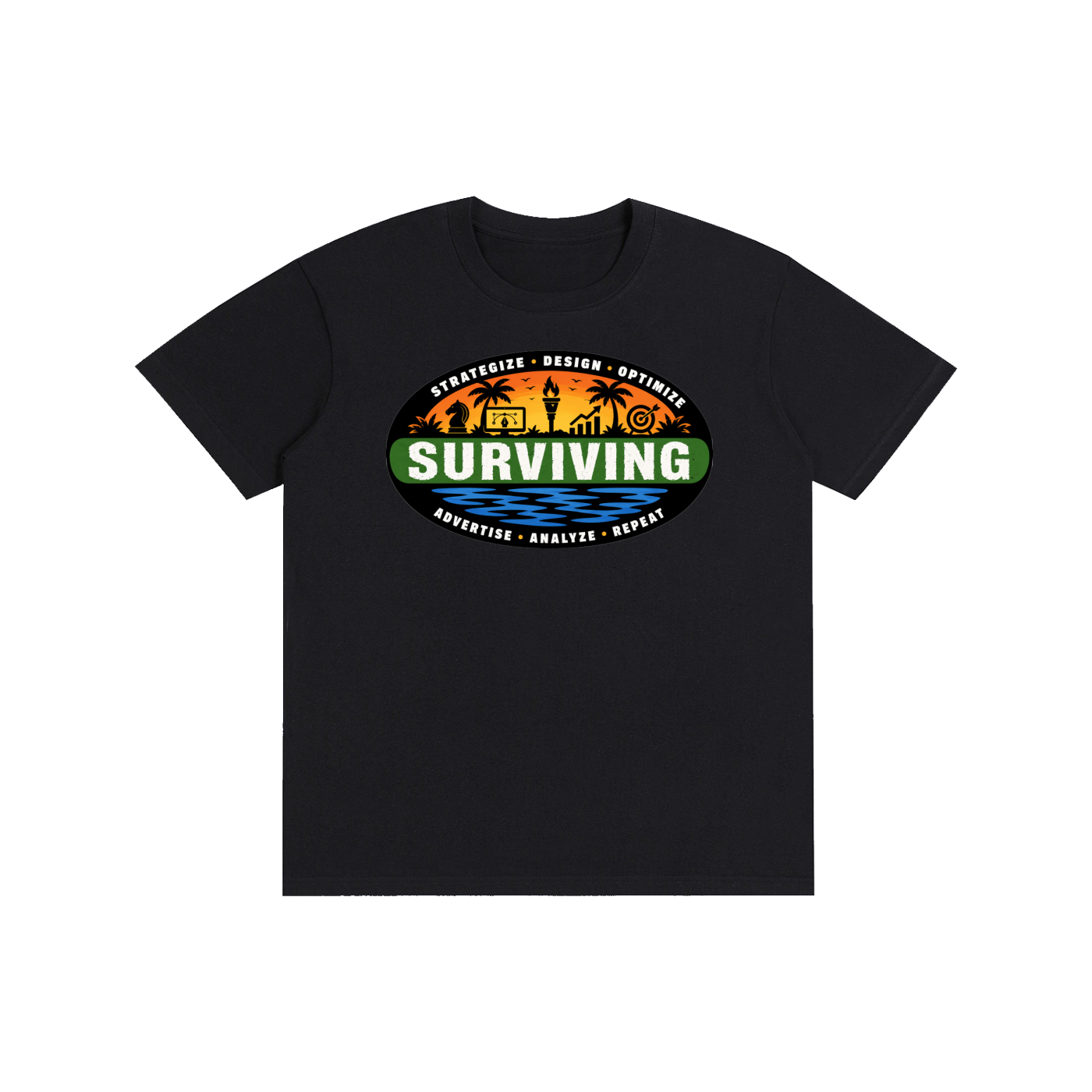 Surviving in Marketing | Pure Cotton Unisex T-Shirt