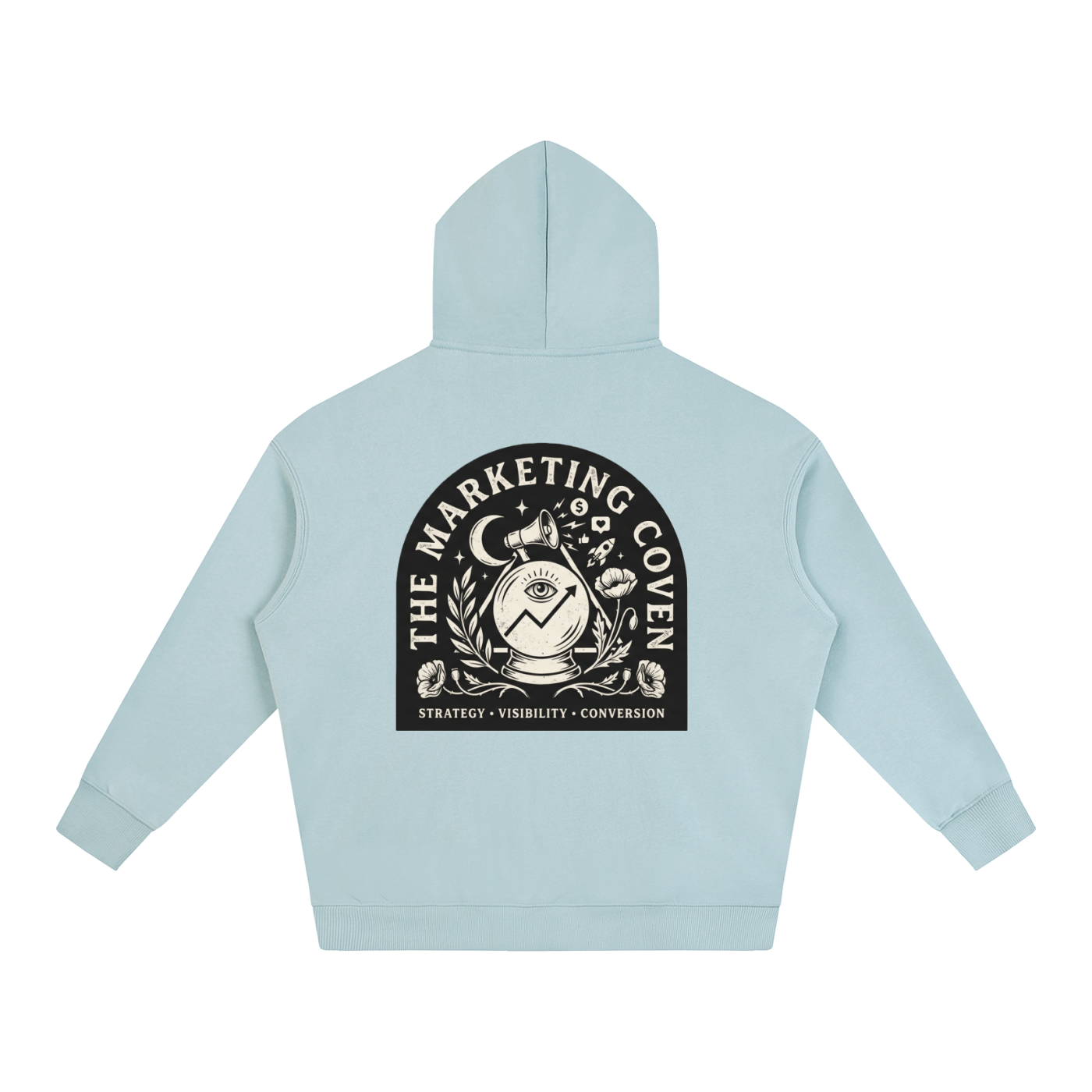 The Marketing Coven | Oversized Fleeced Hoodie