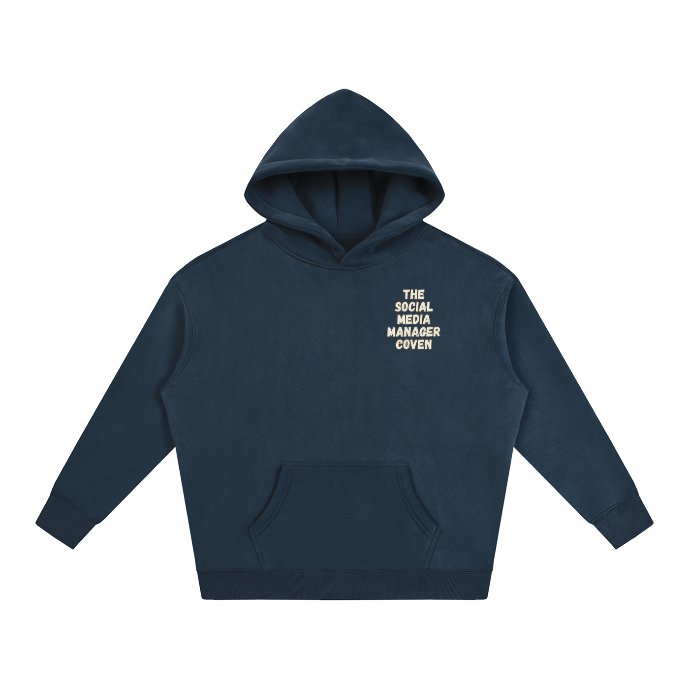 The Social Media Coven | Oversized Fleeced Hoodie