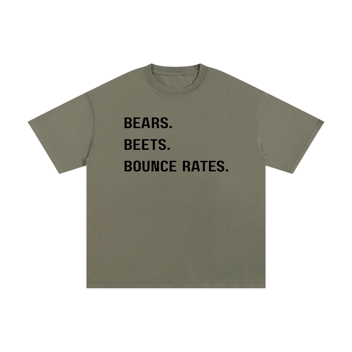 Bears, Beets, Bounce Rates | Unisex Pure Cotton T-Shirt