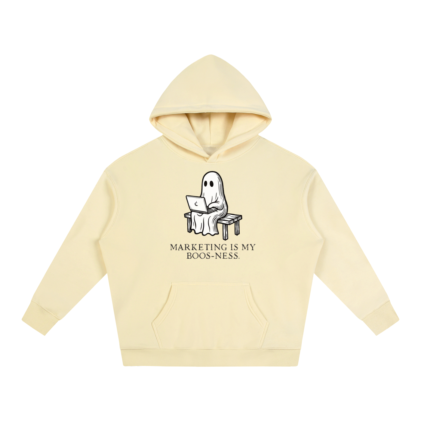 Social Media is My Boos-ness | Oversize Fleeced Hoodie