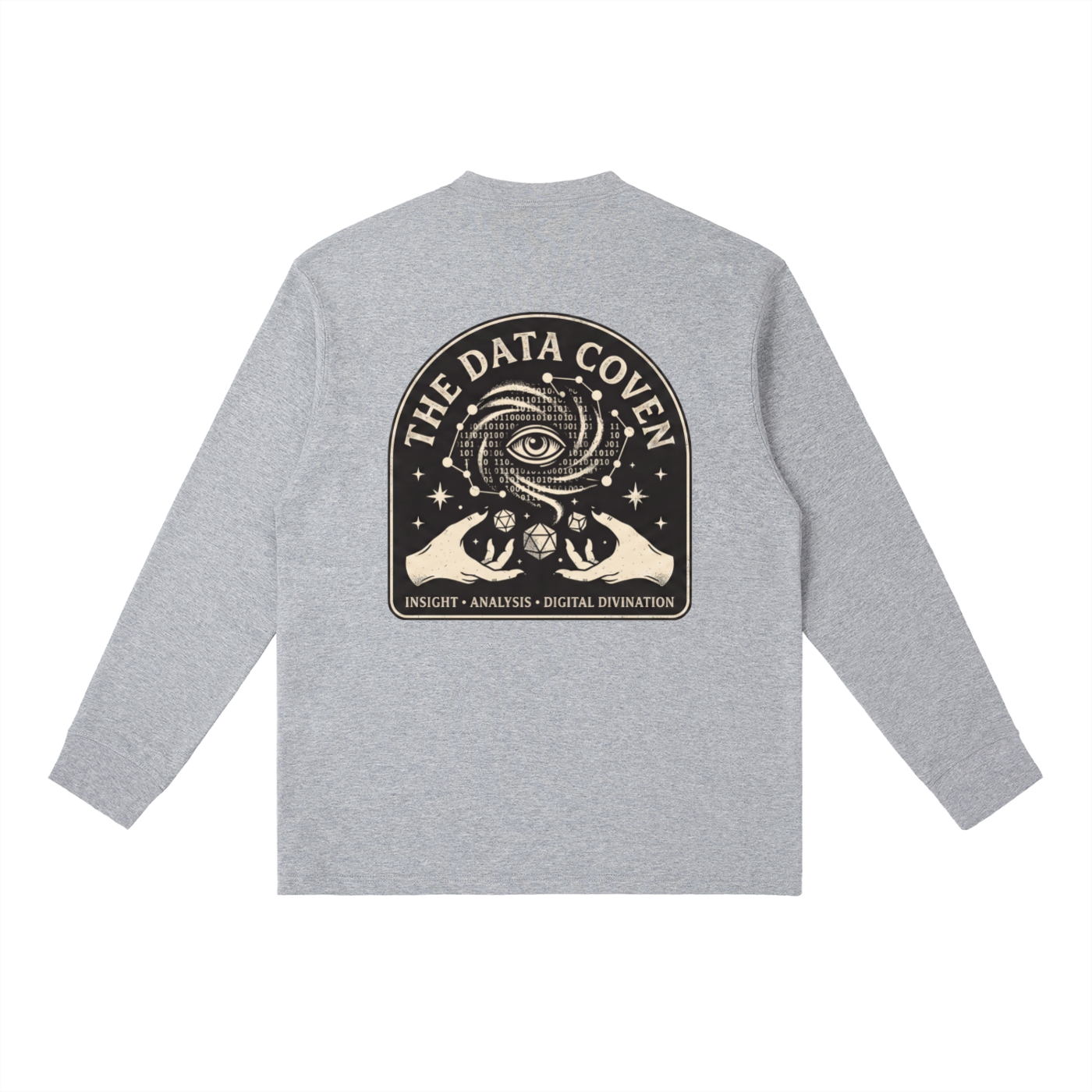 The Data Coven | Essential Crewneck Long-Sleeve T-Shirt