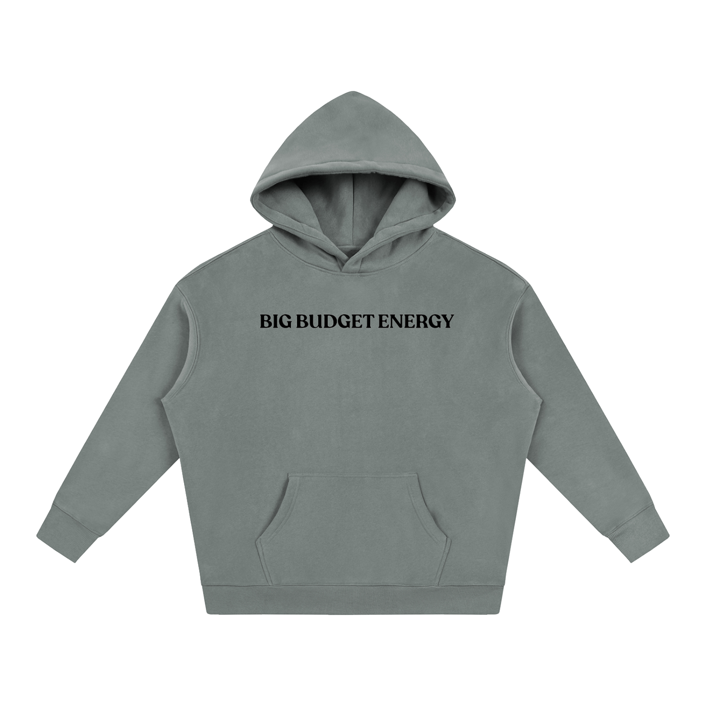 Big Budget Energy | Oversize Fleeced Hoodie