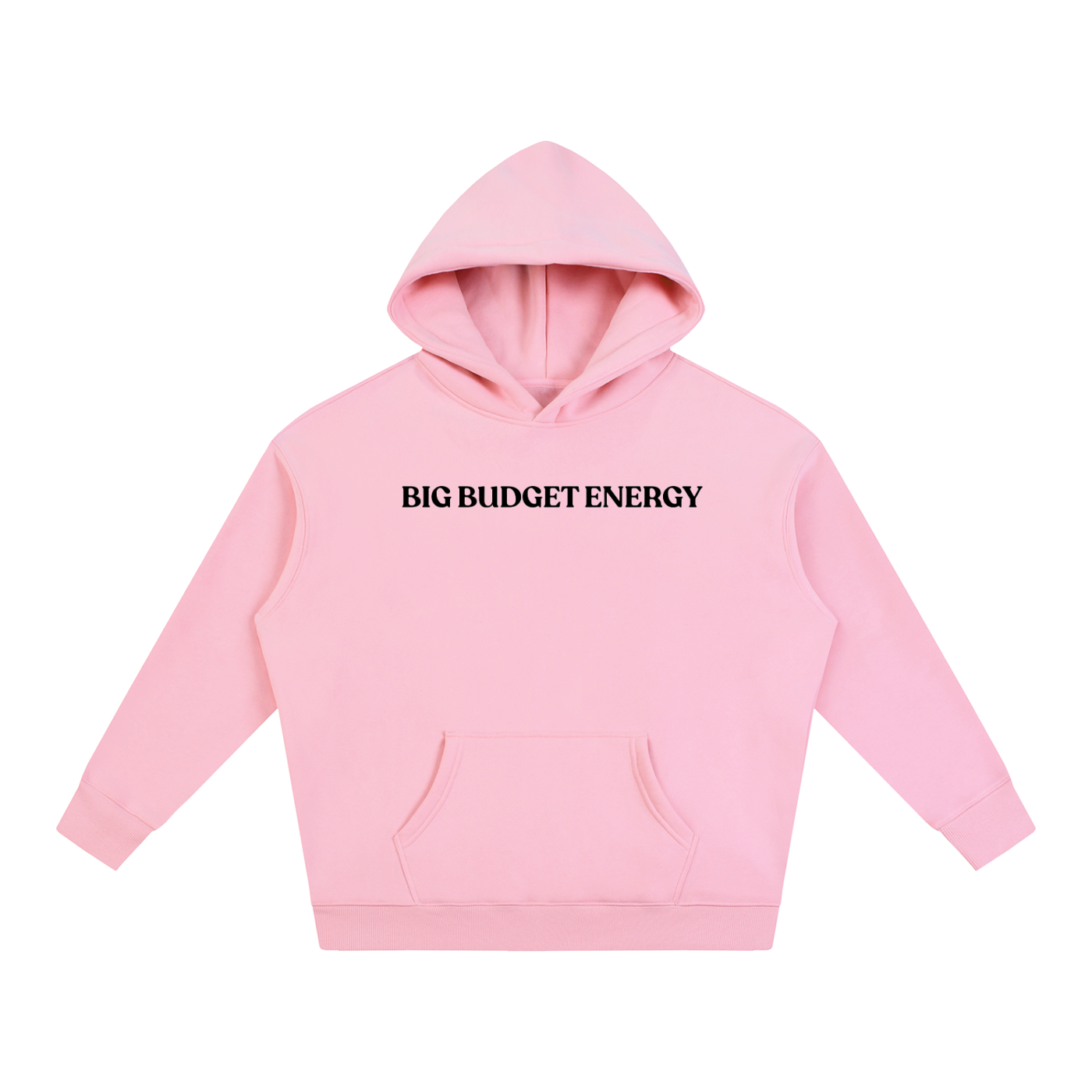 Big Budget Energy | Oversize Fleeced Hoodie