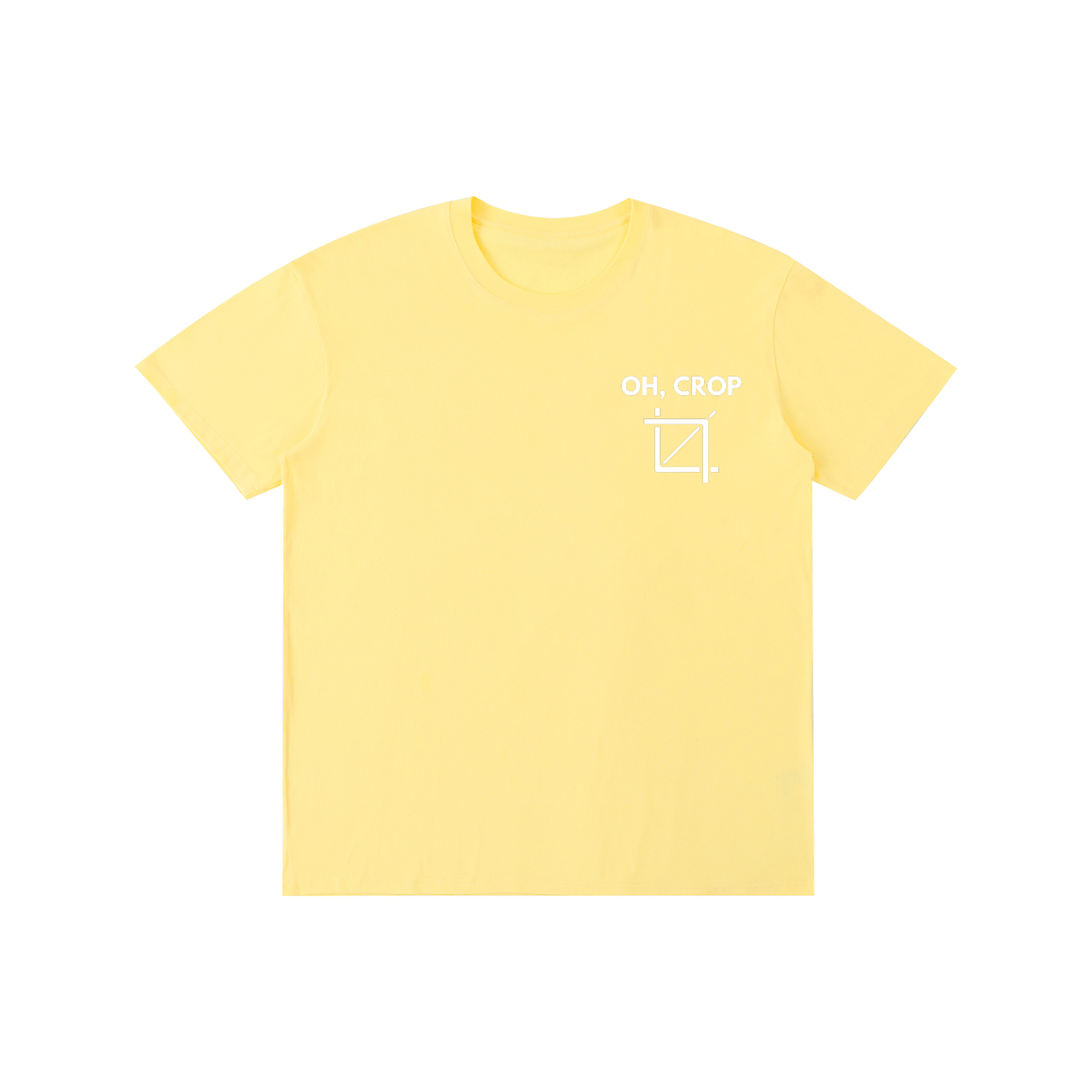 Oh, Crop | Pure Cotton Unisex T-Shirt