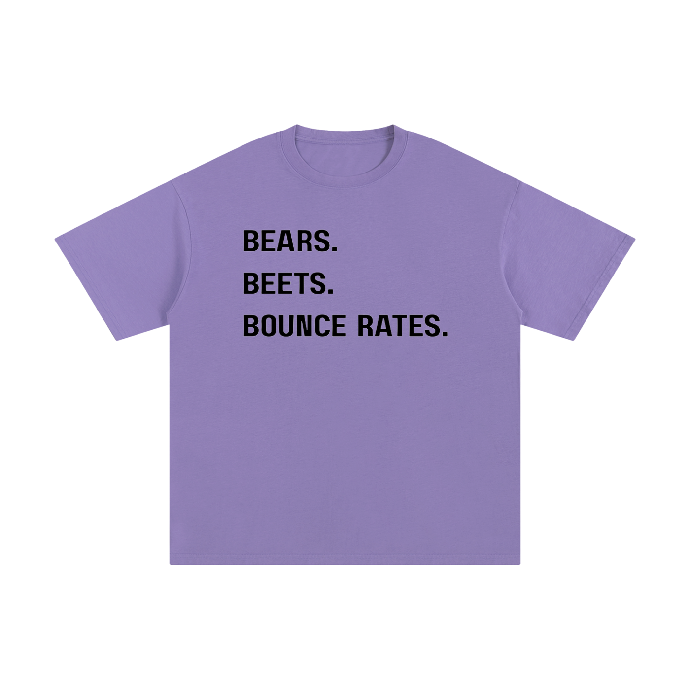 Bears, Beets, Bounce Rates | Unisex Pure Cotton T-Shirt