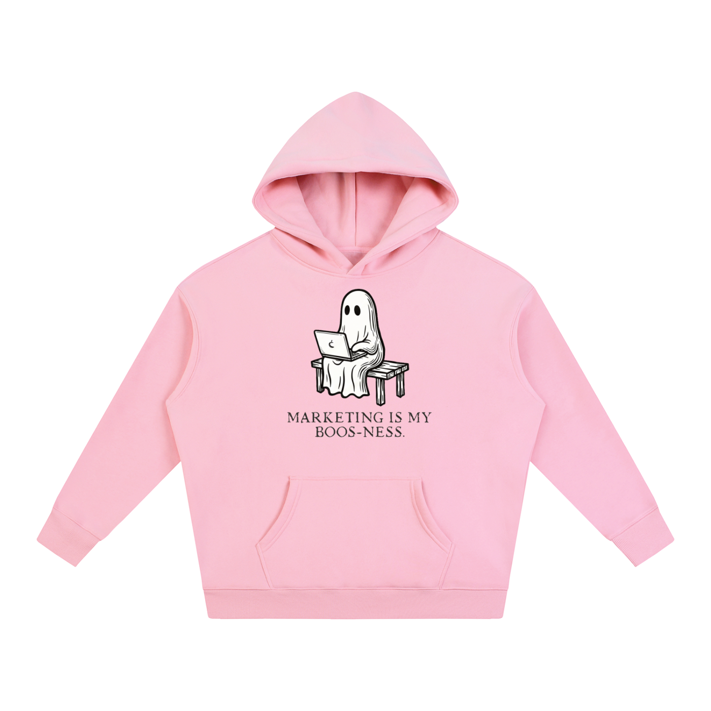 Social Media is My Boos-ness | Oversize Fleeced Hoodie