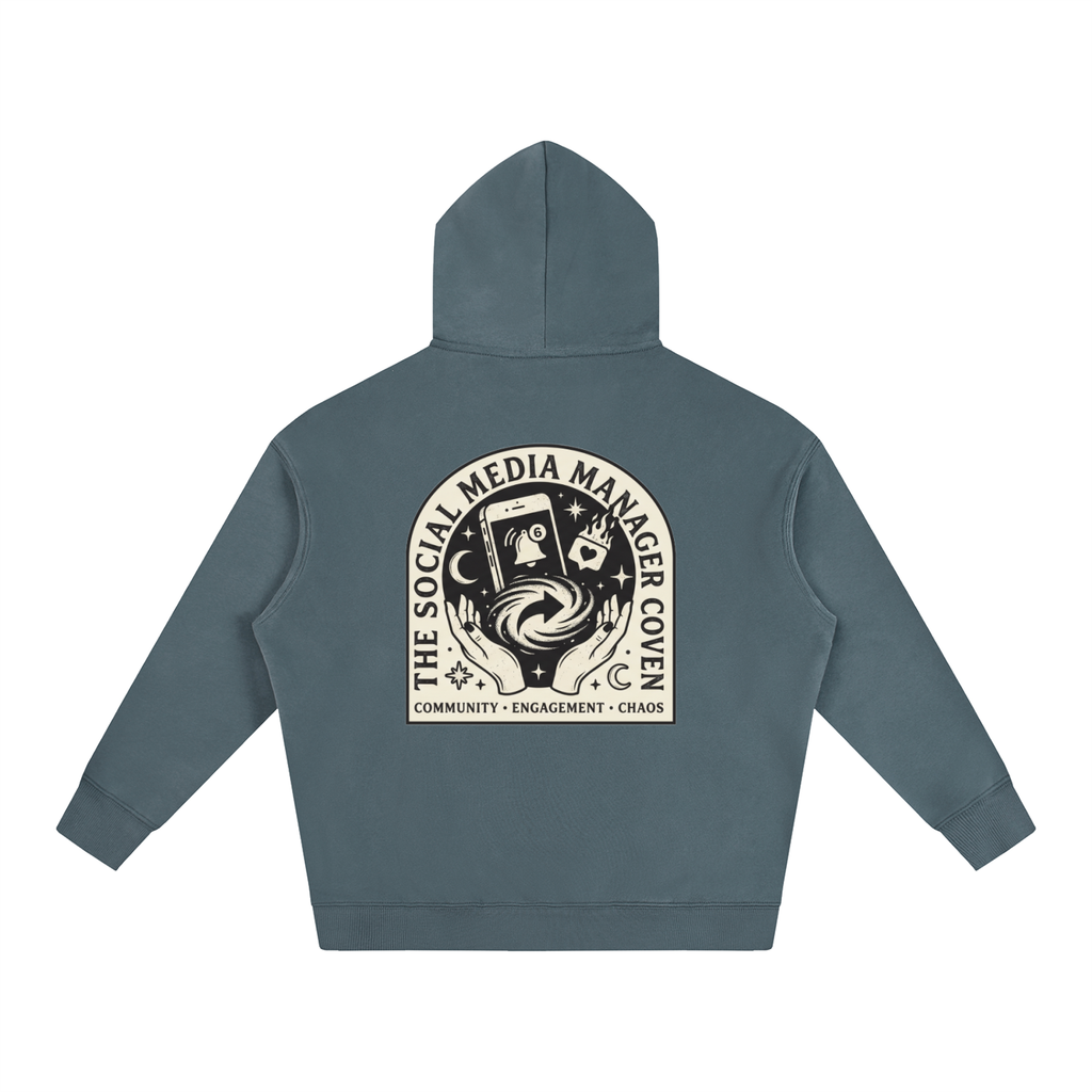 The Social Media Coven | Oversized Fleeced Hoodie