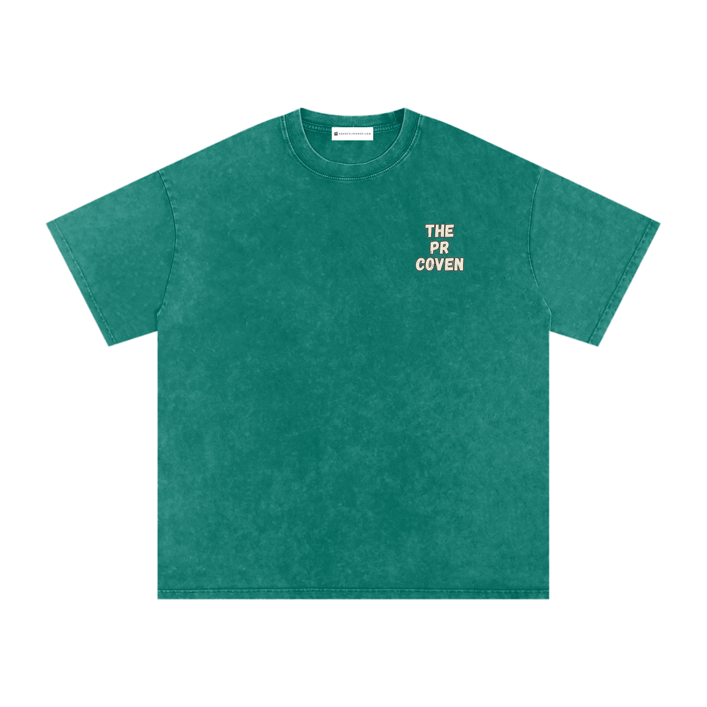 The PR Coven | Snow Washed Oversized Cotton T-Shirt