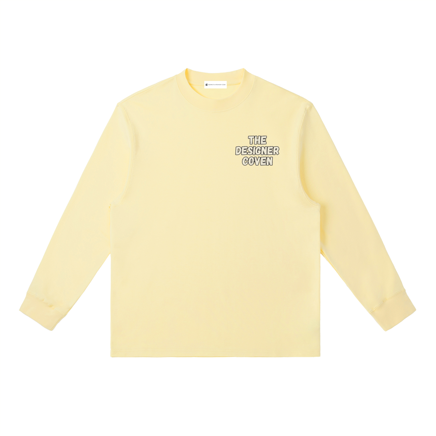 The Designer Coven | Essential Crewneck Long-Sleeve T-Shirt