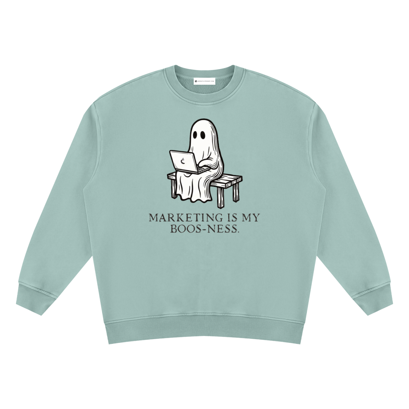 Marketing is My Boos-ness | Unisex Vintage Wash Fleece Sweatshirt