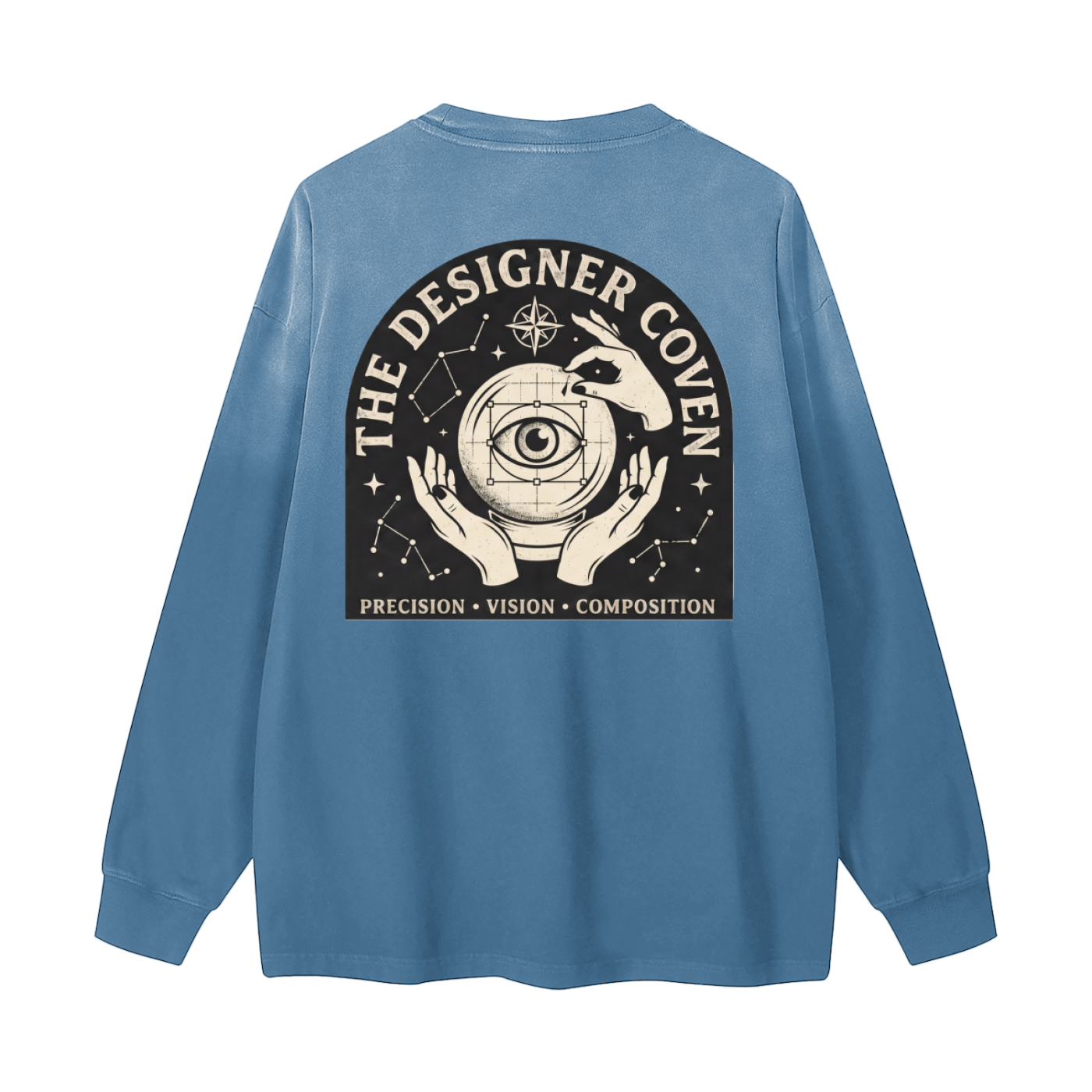 The Designer Coven | Gradient Washed Long Sleeve T-Shirt