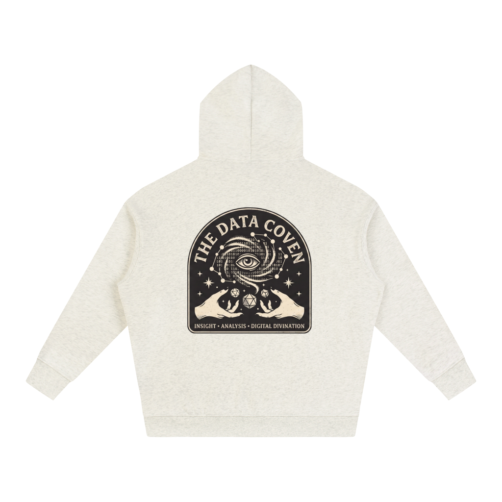The Data Coven | Oversized Fleeced Hoodie