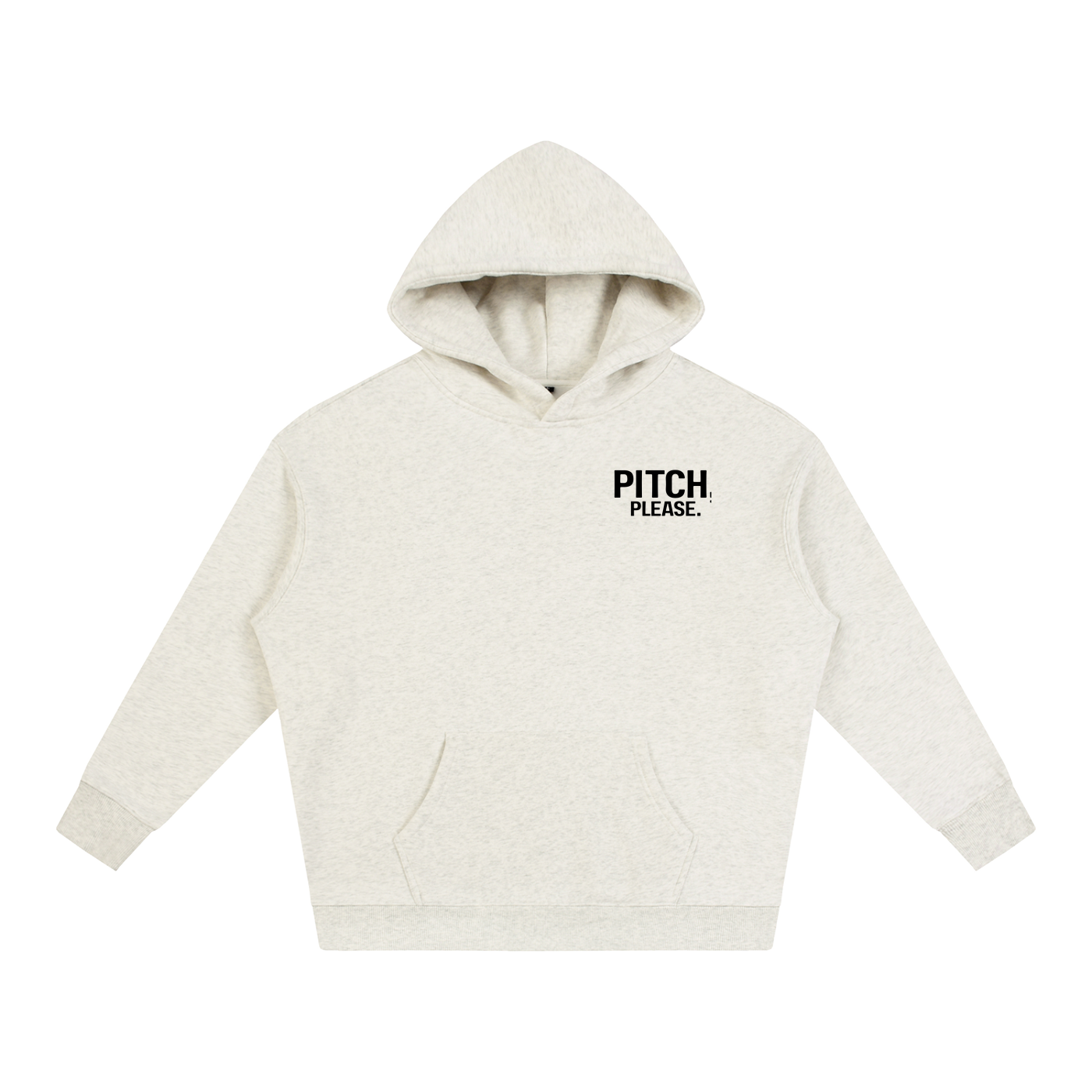 Pitch, Please | Oversize Fleeced Hoodie