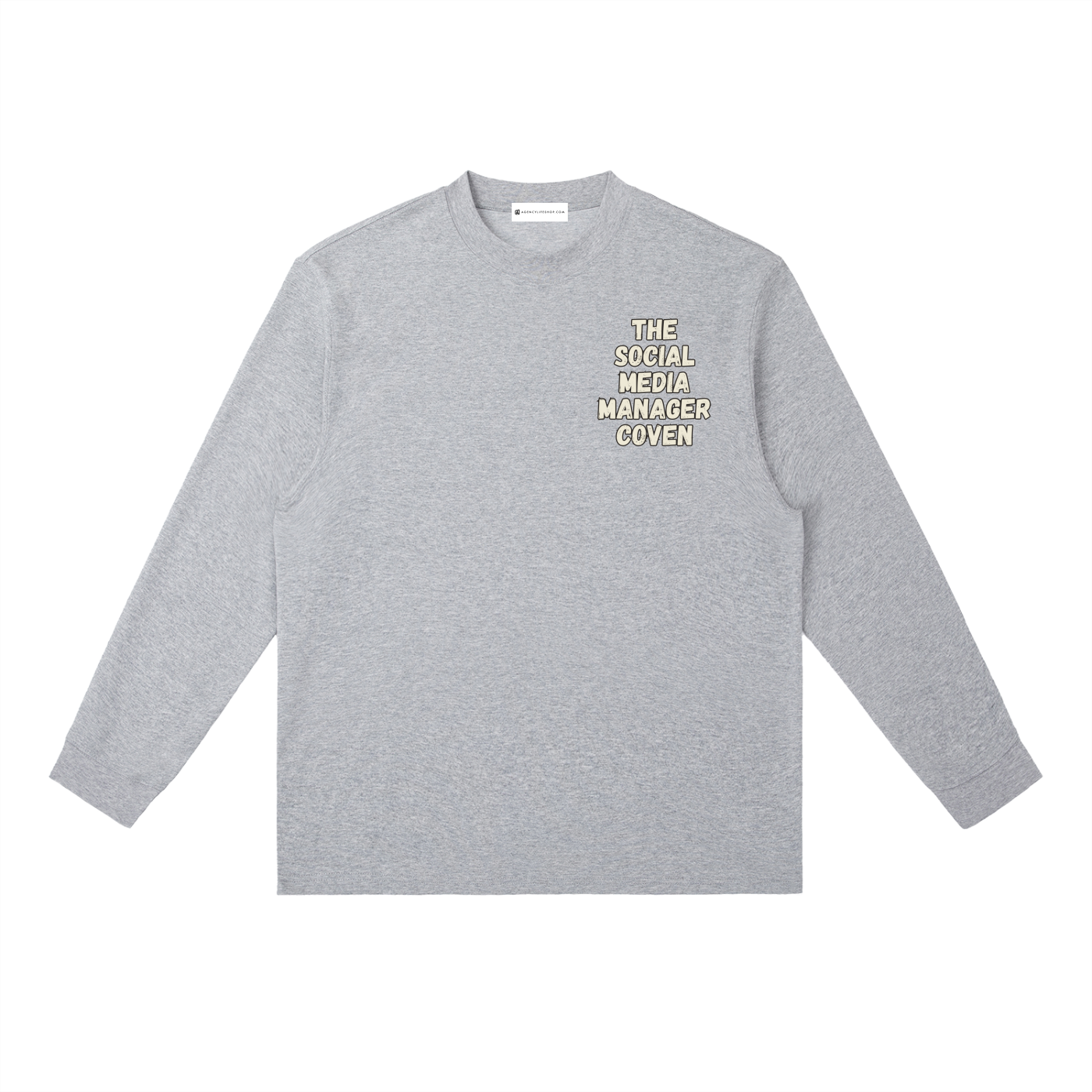 The Social Media Manager Coven | Essential Crewneck Long-Sleeve T-Shirt