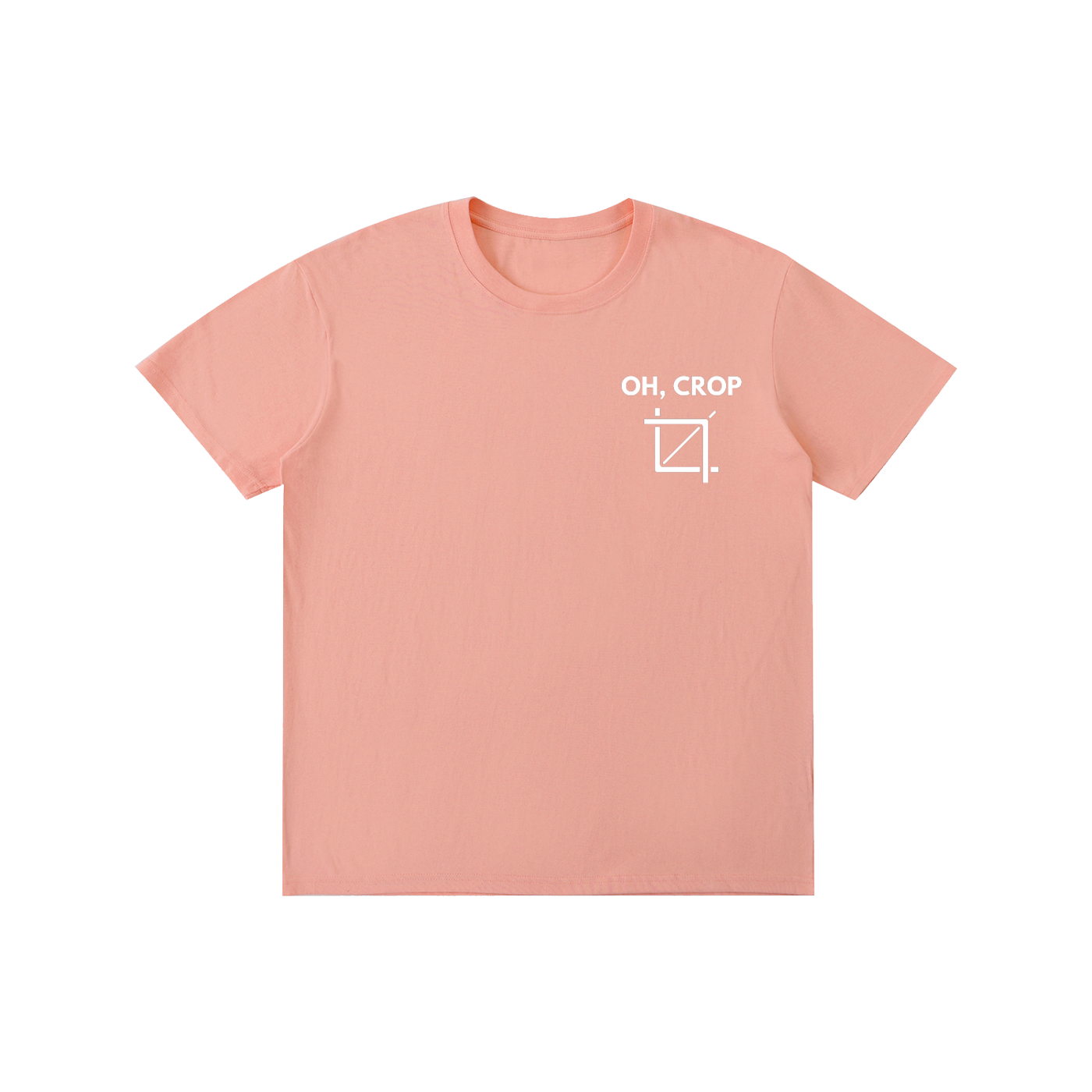 Oh, Crop | Pure Cotton Unisex T-Shirt