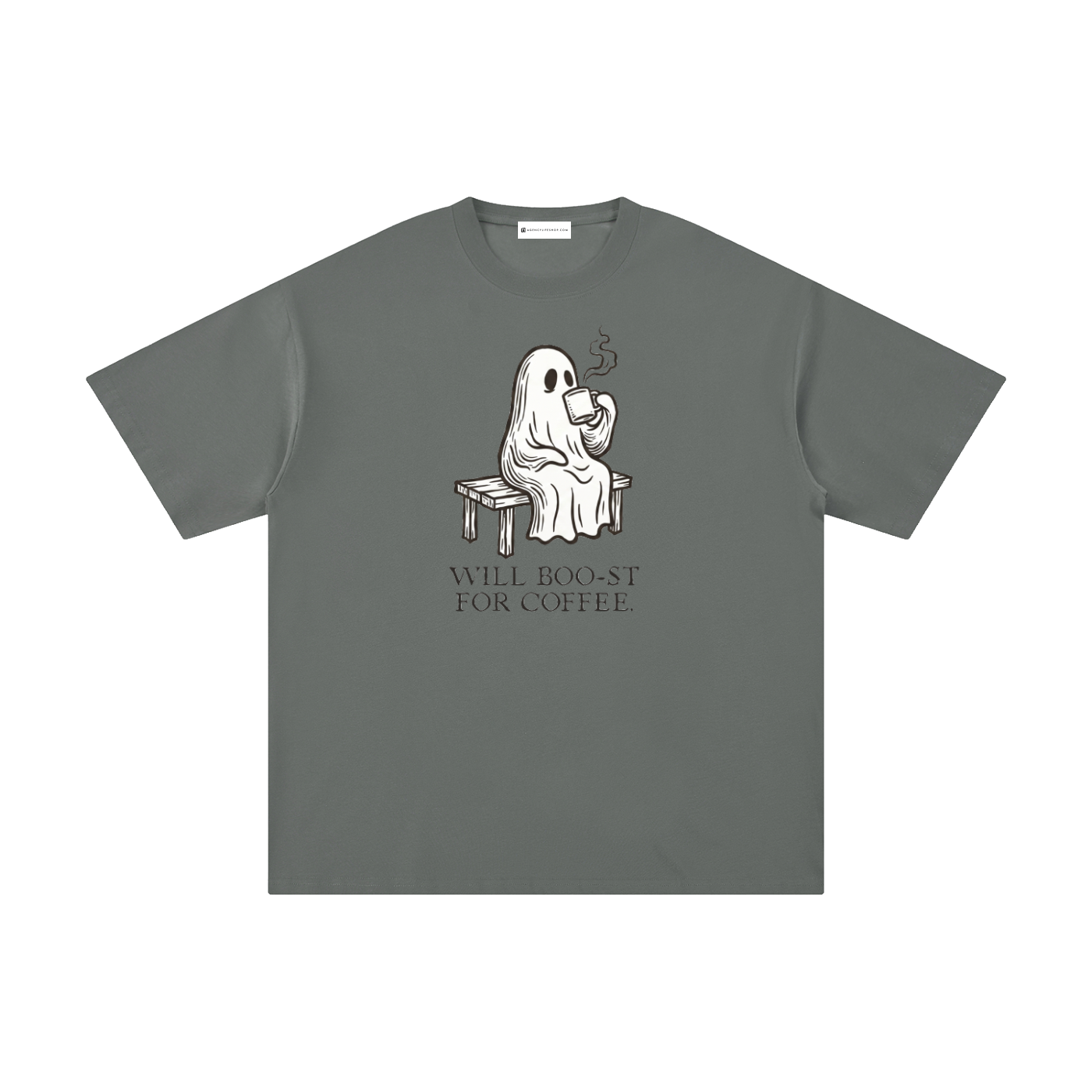 Will Boo-st for Coffee | Unisex Pure Cotton T-Shirt