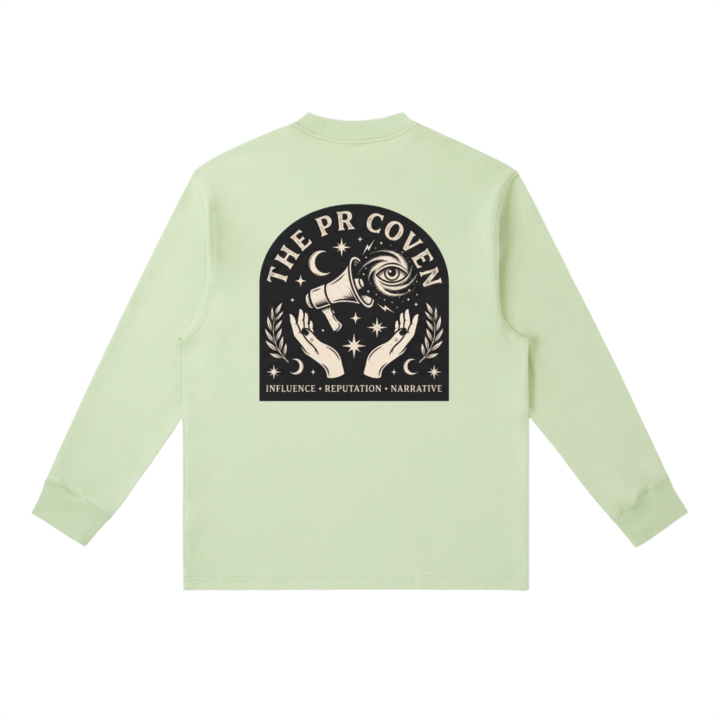 The PR Coven | Essential Crewneck Long-Sleeve T-Shirt