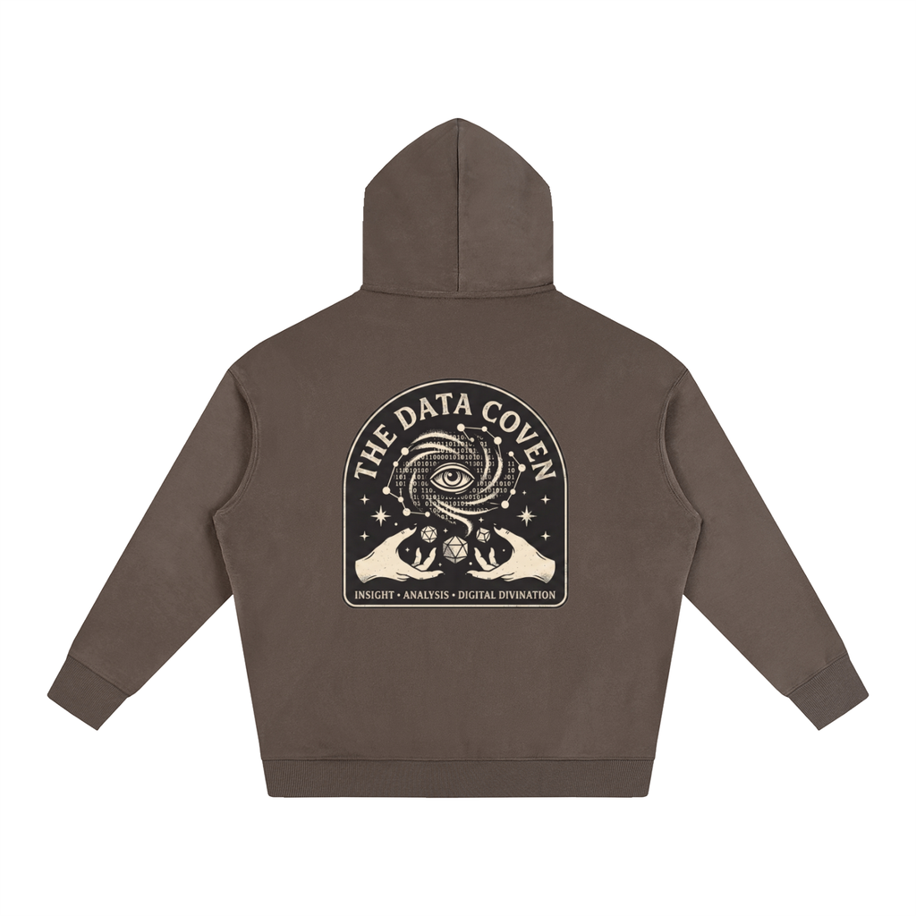 The Data Coven | Oversized Fleeced Hoodie
