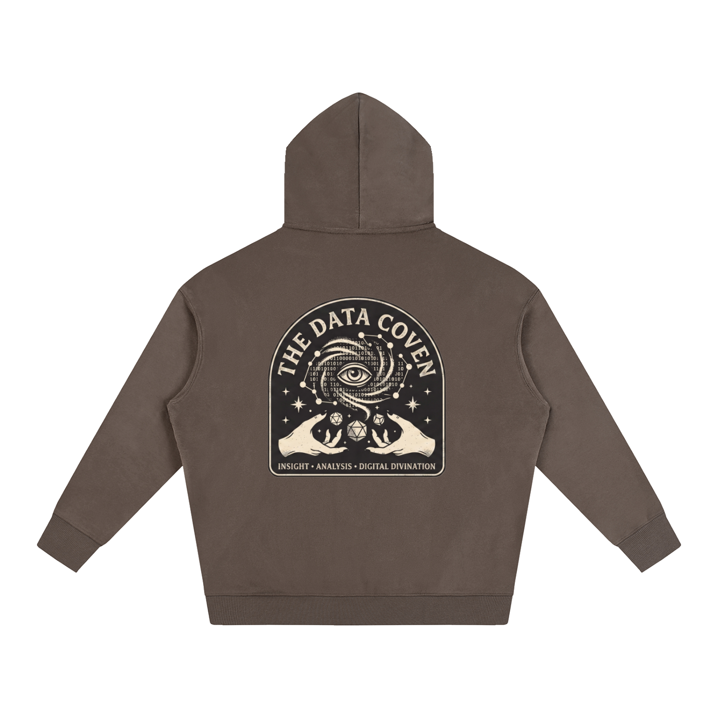 The Data Coven | Oversized Fleeced Hoodie