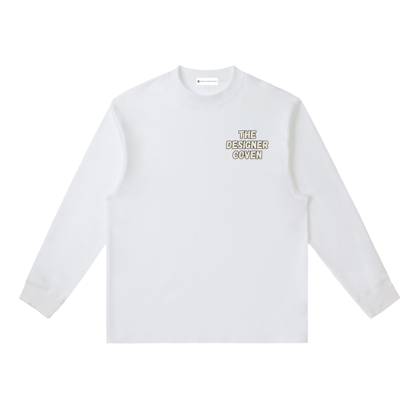The Designer Coven | Essential Crewneck Long-Sleeve T-Shirt