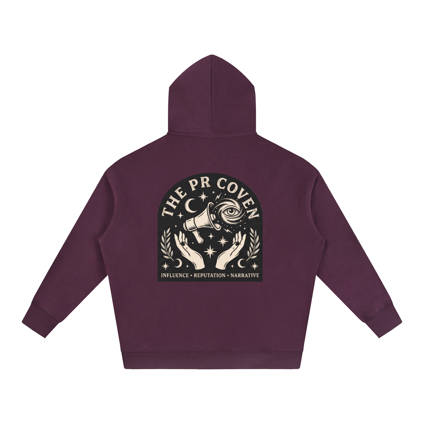 The PR Coven | Oversize Fleeced Hoodie