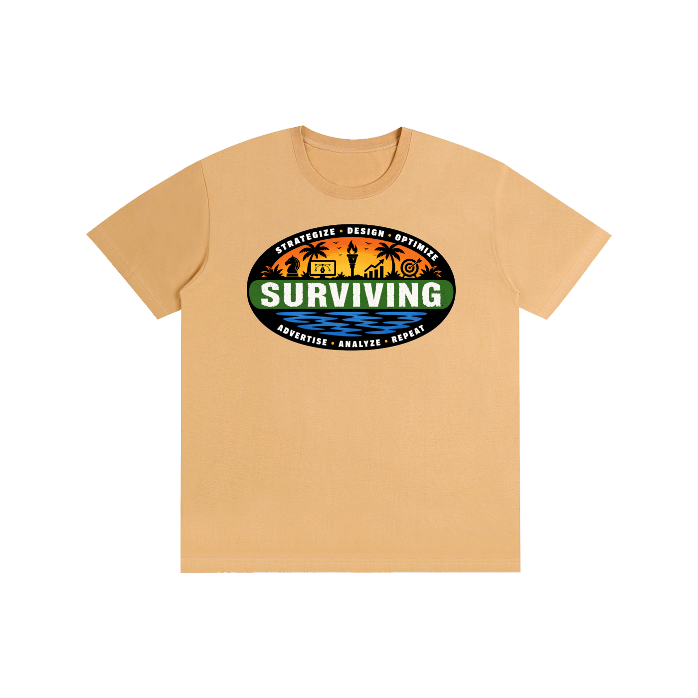 Surviving in Marketing | Pure Cotton Unisex T-Shirt