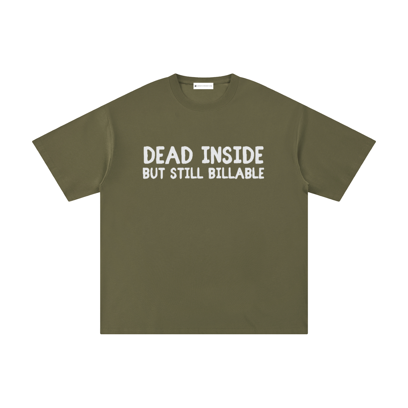 Dead Inside But Still Billable | Unisex Pure Cotton T-Shirt