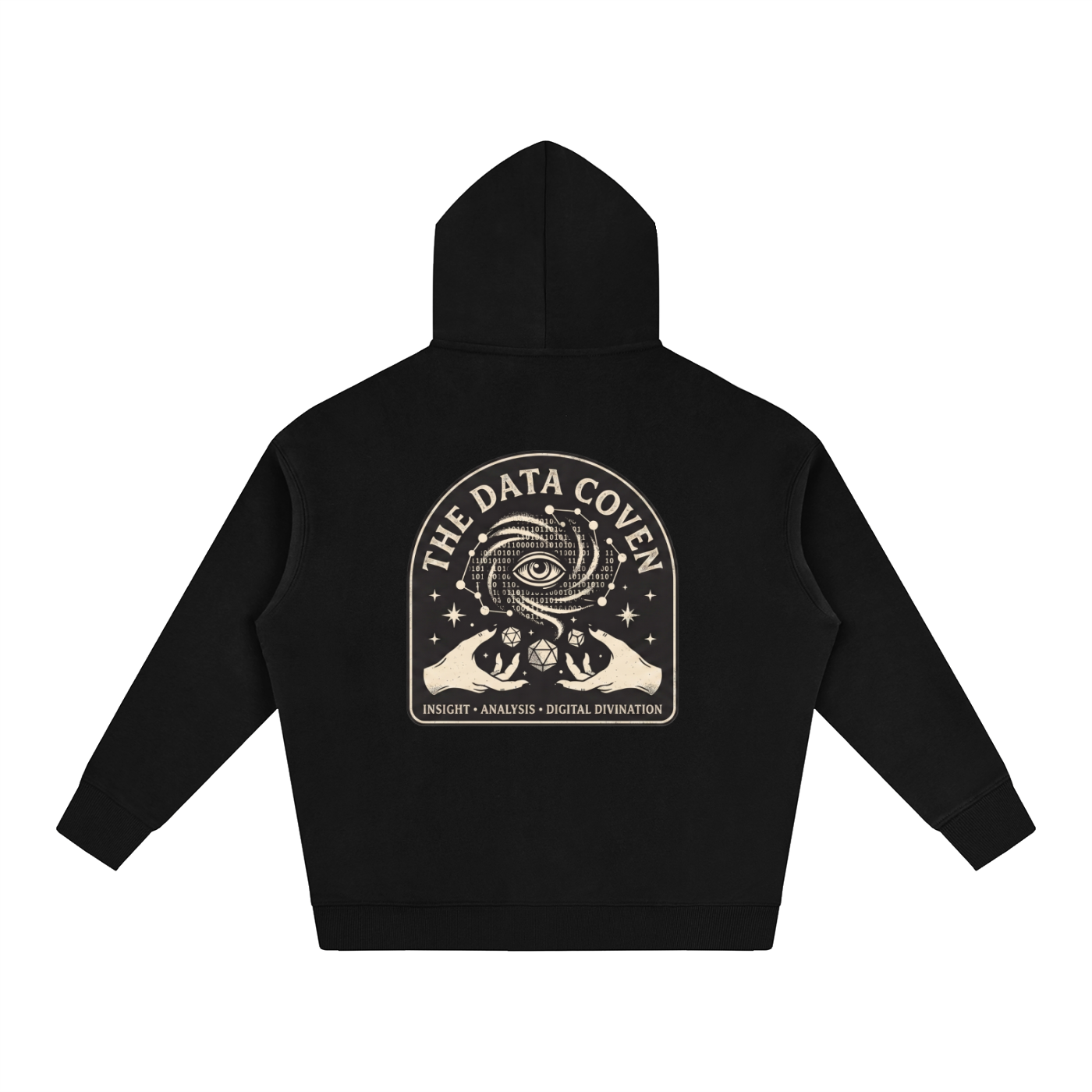 The Data Coven | Oversized Fleeced Hoodie