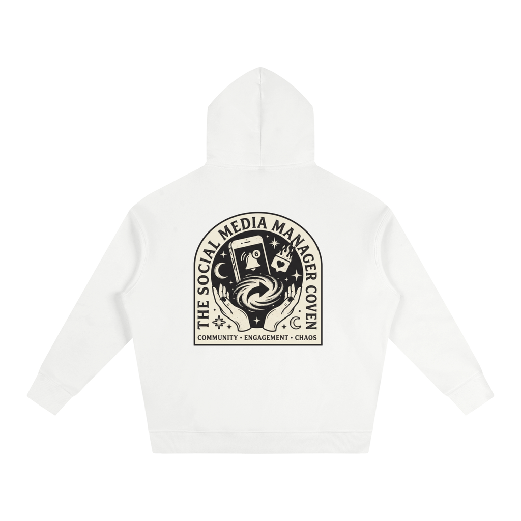 The Social Media Coven | Oversized Fleeced Hoodie