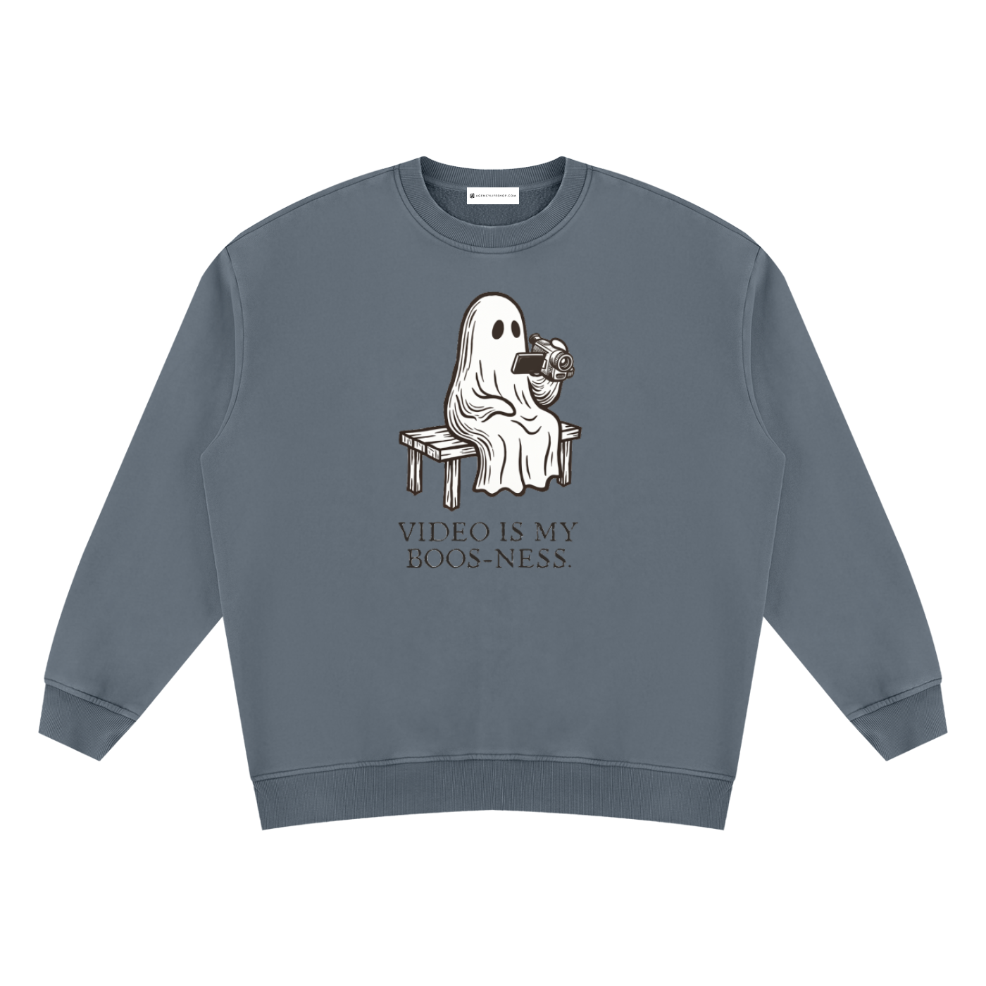 Video is My Boos-ness | Unisex Vintage Wash Fleece Sweatshirt