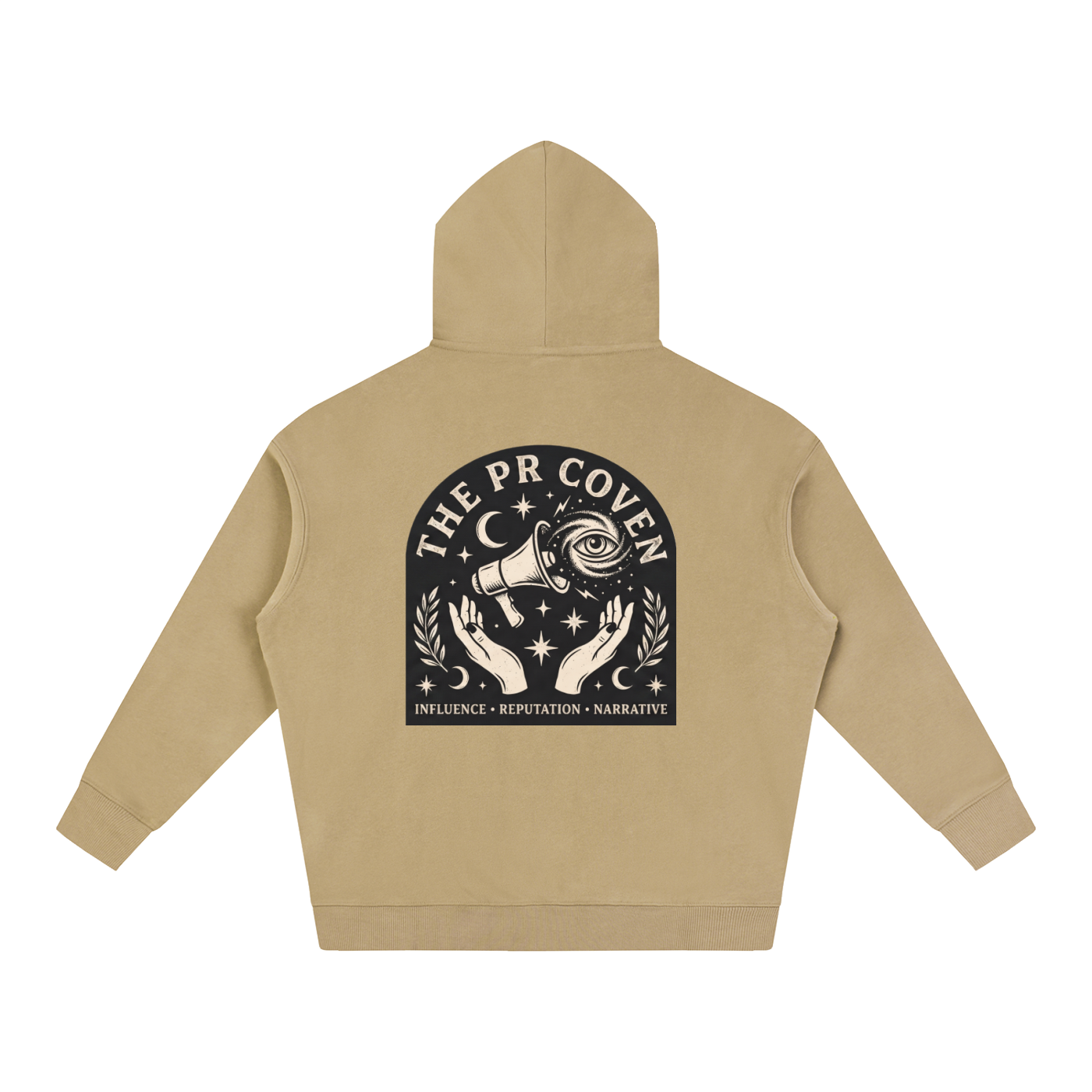 The PR Coven | Oversize Fleeced Hoodie
