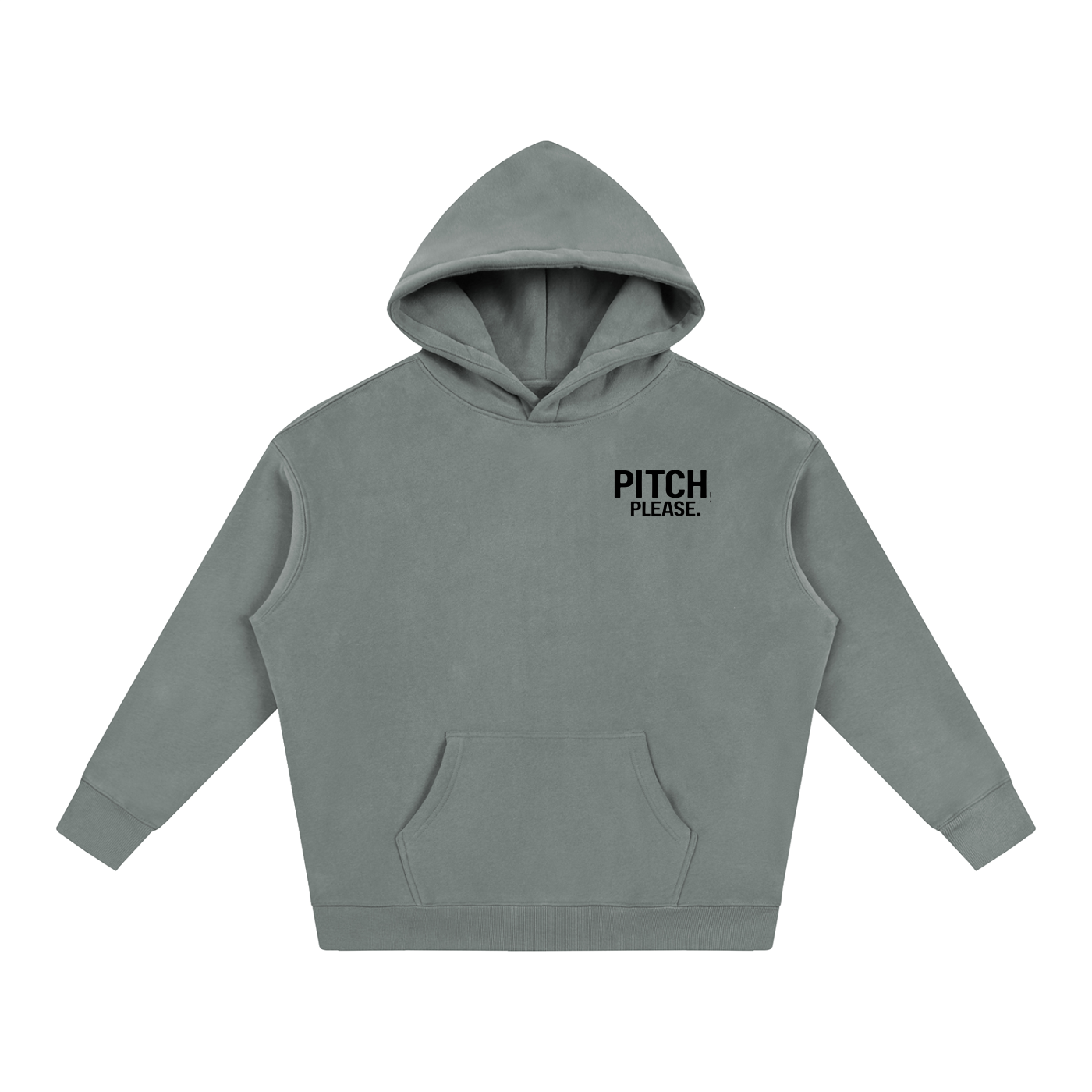 Pitch, Please | Oversize Fleeced Hoodie