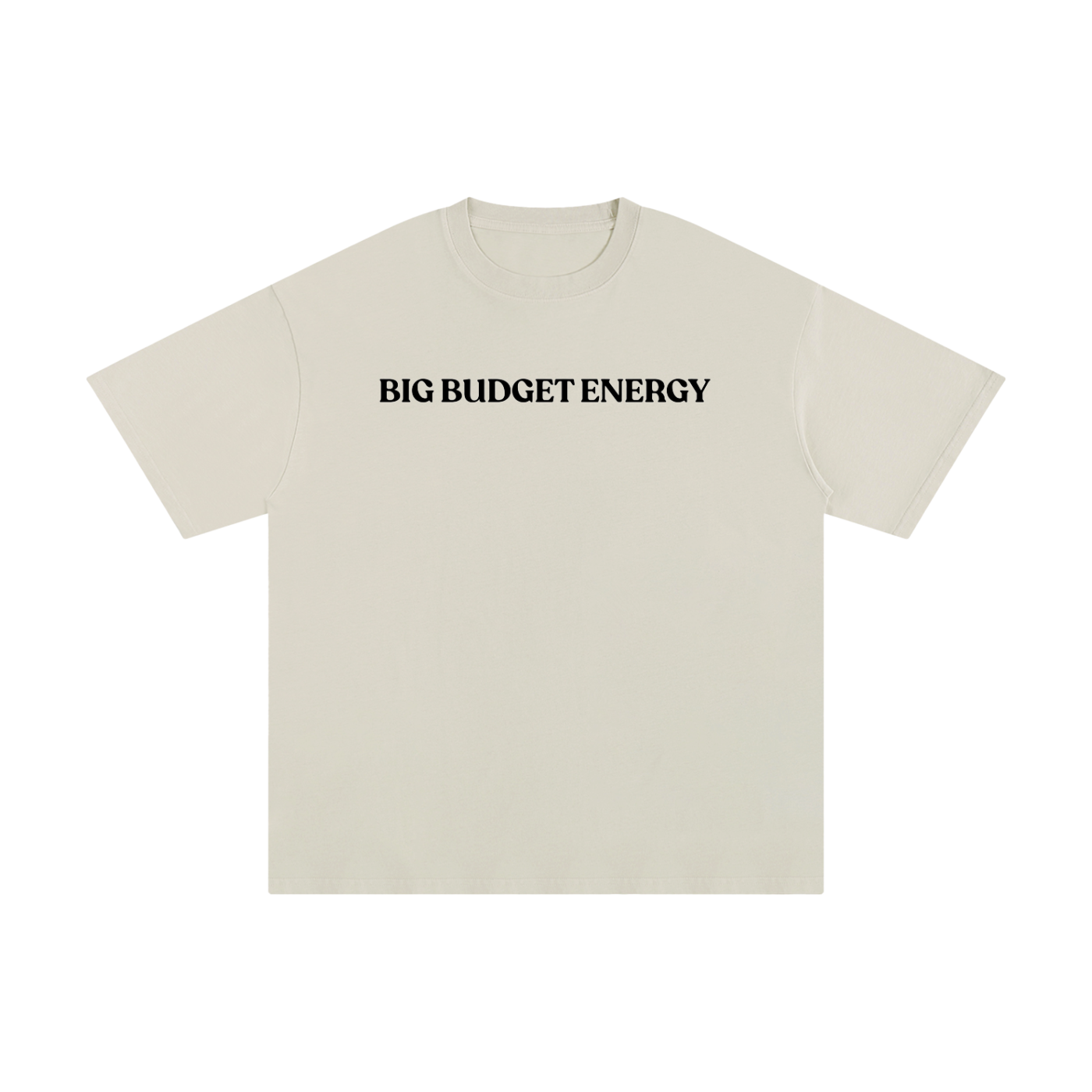 Big Budget Energy | Unisex Pure Cotton T-Shirt