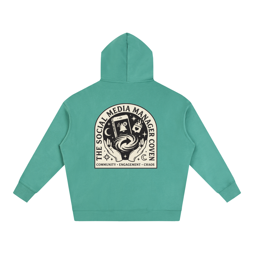 The Social Media Coven | Oversized Fleeced Hoodie