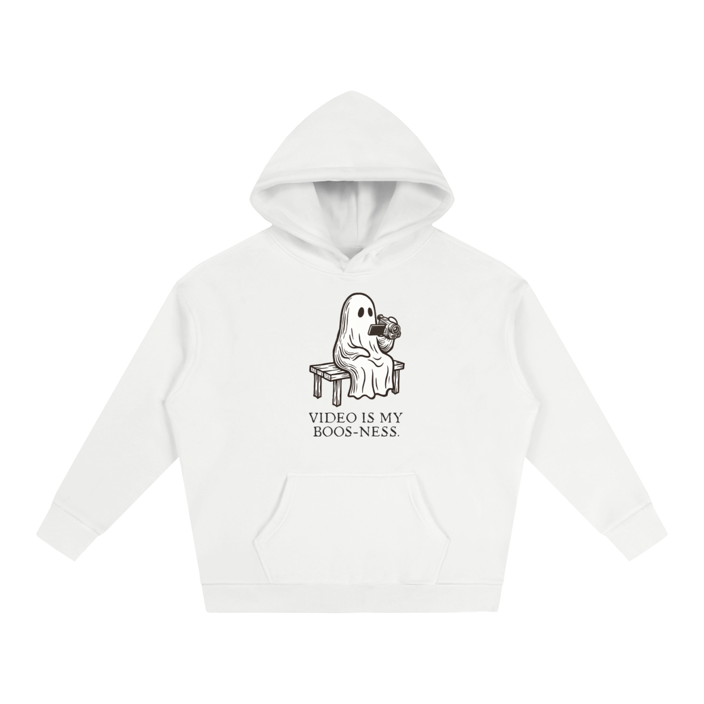 Video is My Boos-ness | Oversize Fleeced Hoodie