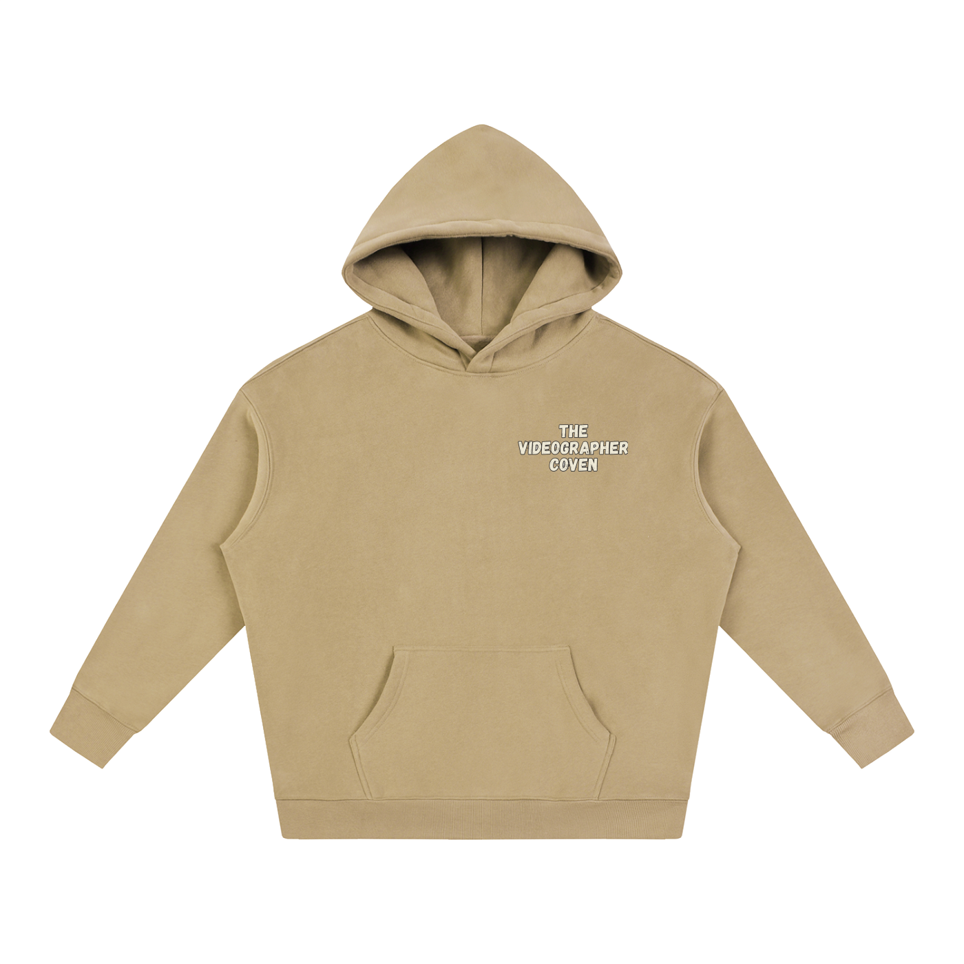 The Videographer Coven | Oversized Fleeced Hoodie
