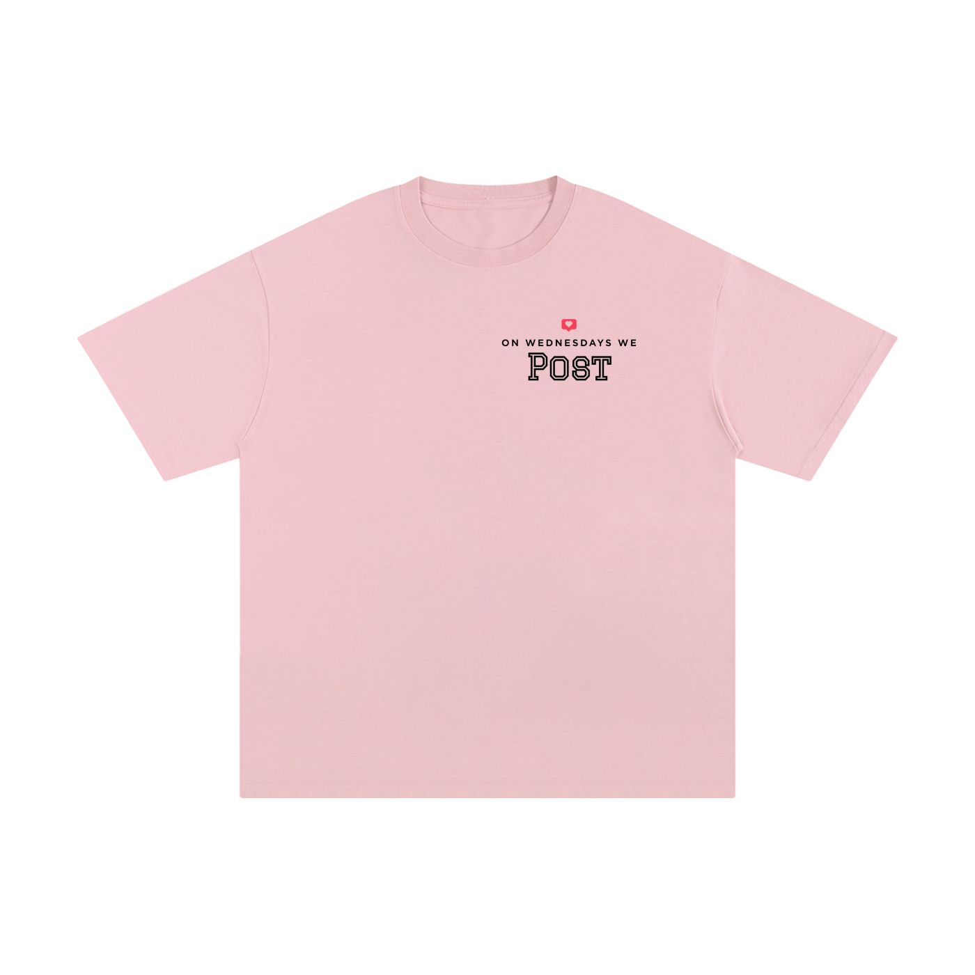On Wednesdays, We Post | Unisex Pure Cotton T-Shirt