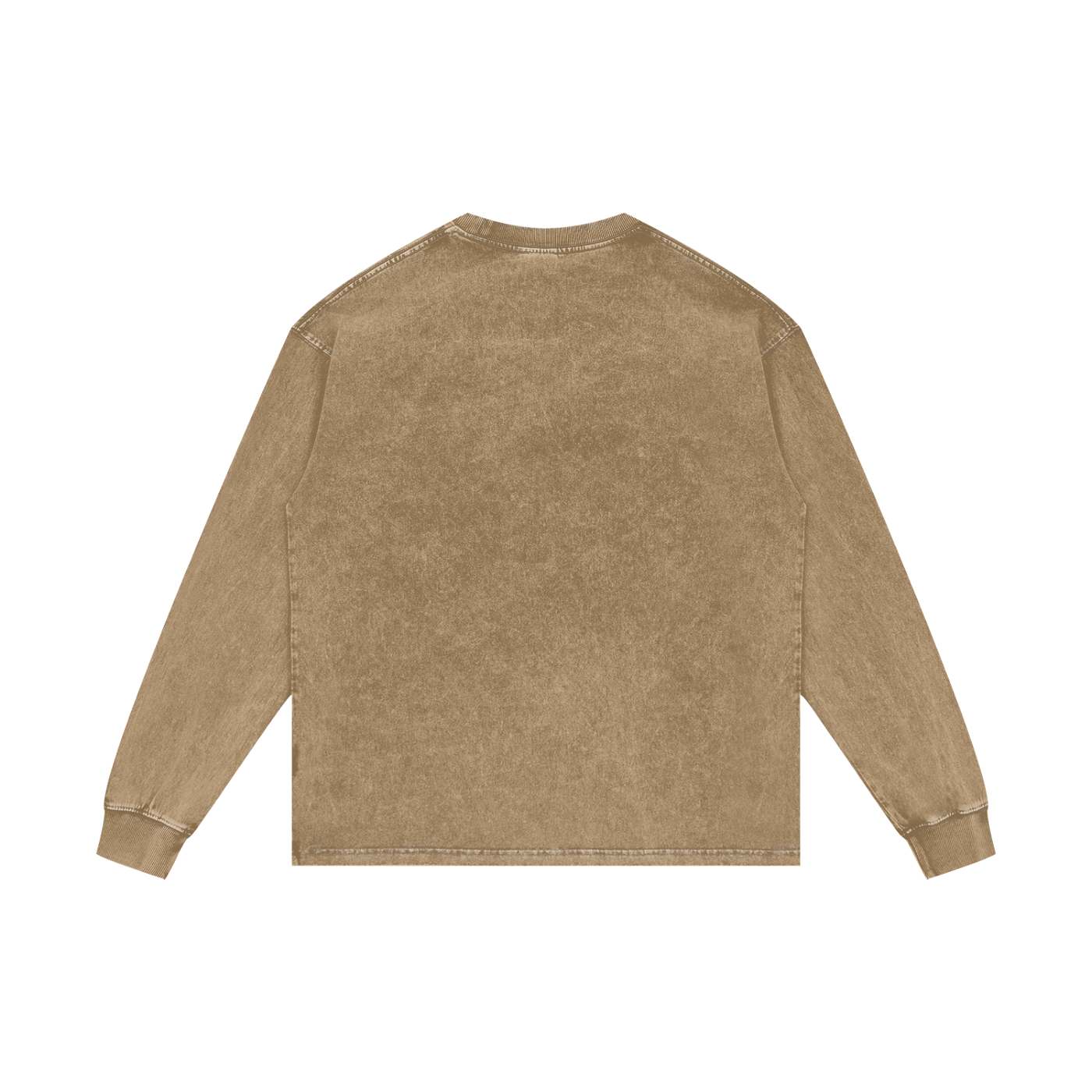 Accepts All Cookies | Acid Wash Oversize Long Sleeve T-Shirt