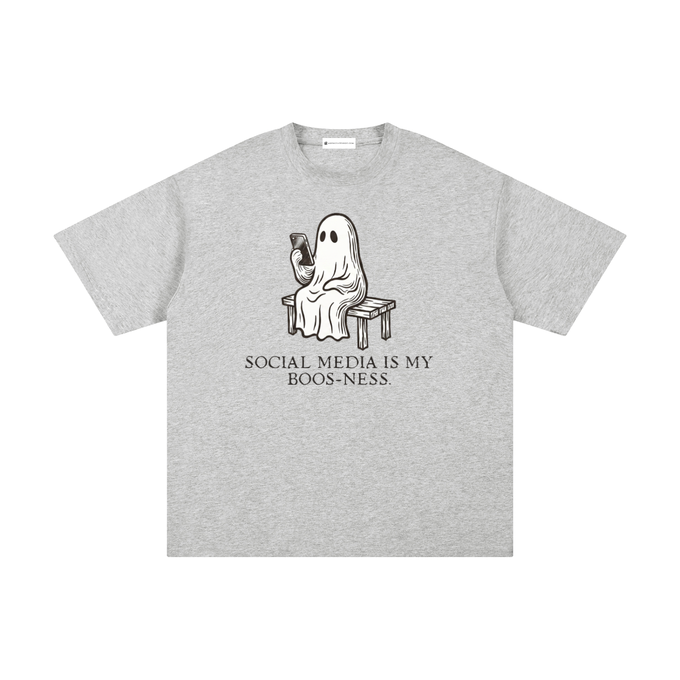 Social Media is My Boos-ness | Unisex Pure Cotton T-Shirt