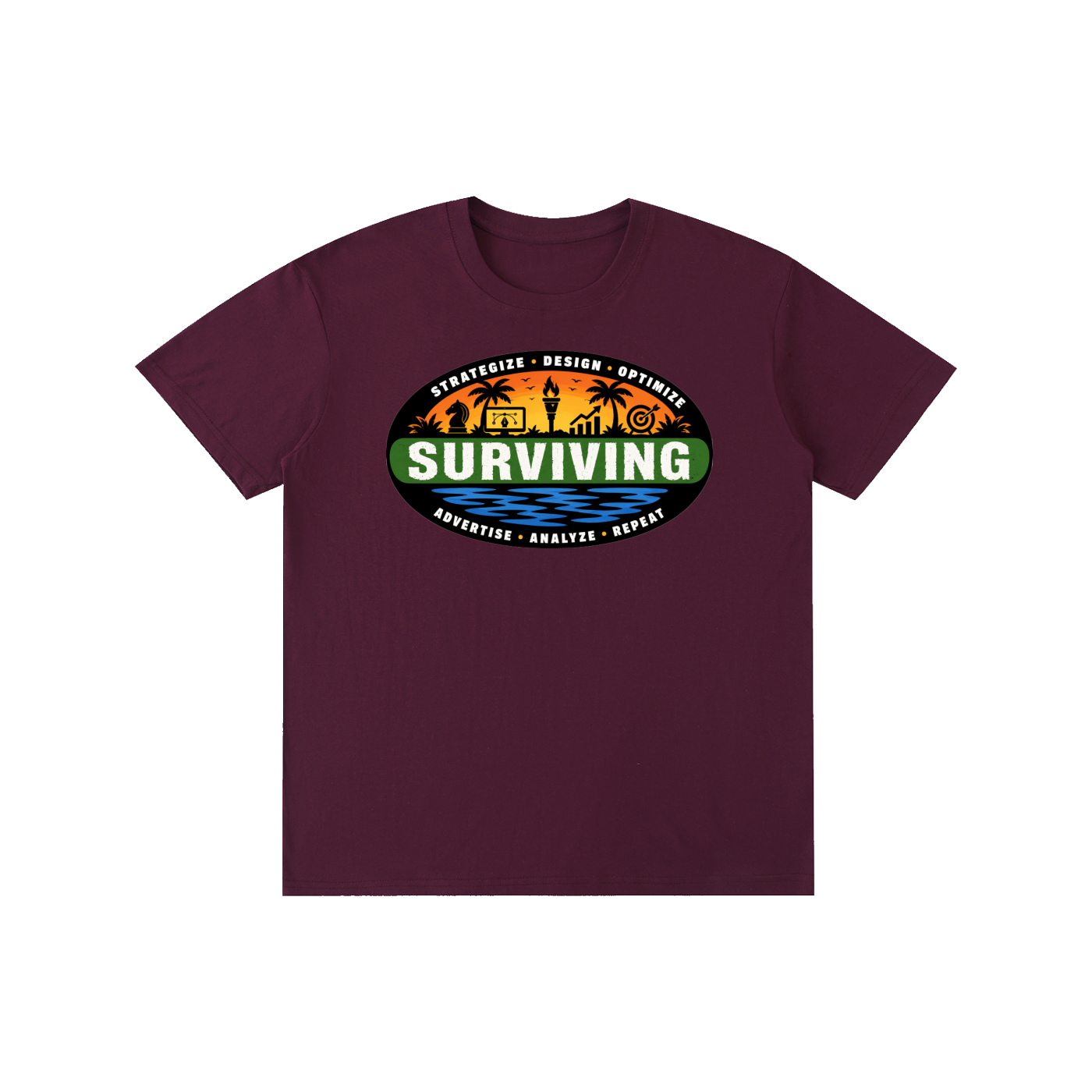 Surviving in Marketing | Pure Cotton Unisex T-Shirt