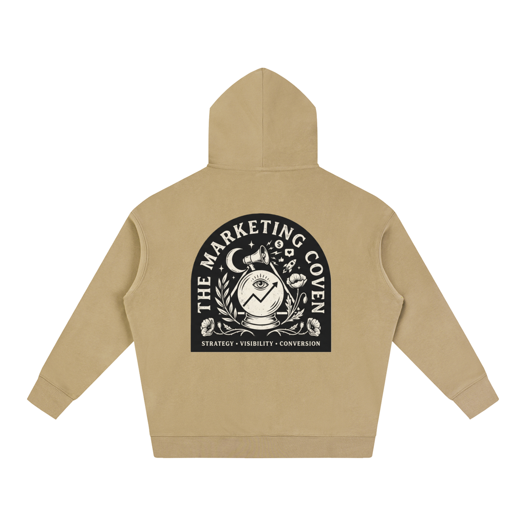 The Marketing Coven | Oversized Fleeced Hoodie