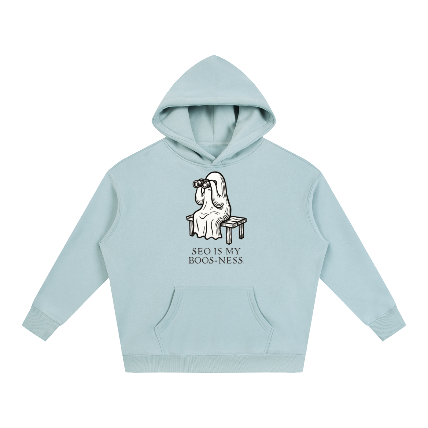 SEO is My Boos-ness | Oversize Fleeced Hoodie